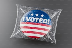 「I vote on it」という単語が書かれたボタン