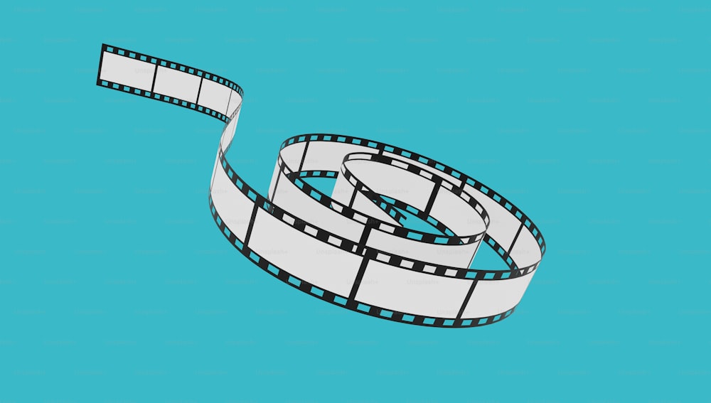 Film Reel With A Film Strip 3d Render On White Stock Illustration -  Download Image Now - Film Reel, Old, Film Industry - iStock