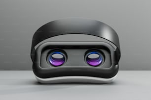 a pair of virtual glasses sitting on top of a table