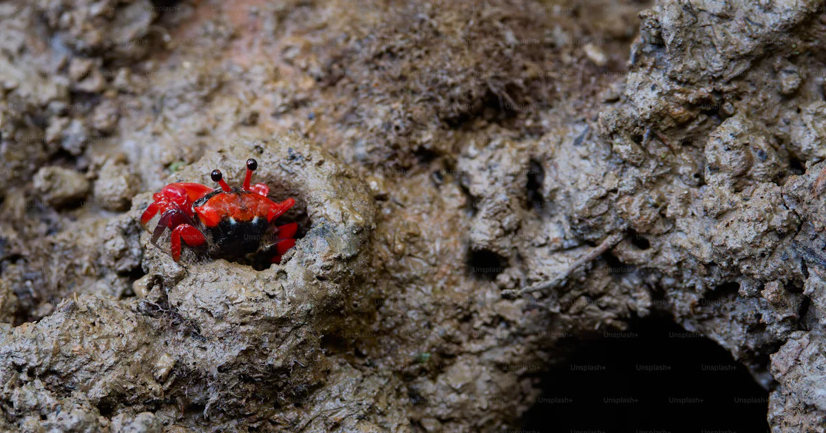 Red Insects Near Rocks A small red bug sitting on a rock photo – Beach Image on Unsplash