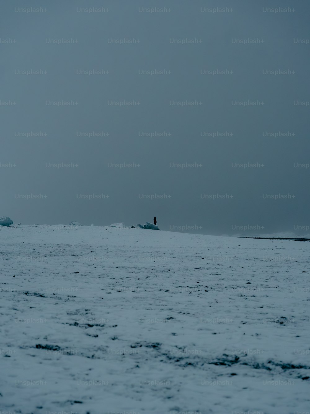 une personne debout sur une planche de surf au milieu de l’océan