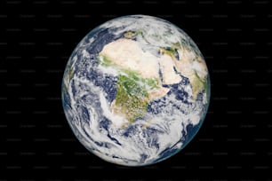 Uma foto da Terra tirada do espaço