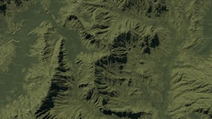 푸른 산맥의 위성 사진