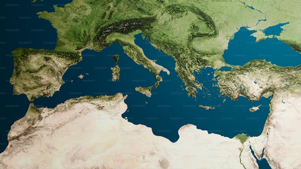 a map of the middle east and the middle east