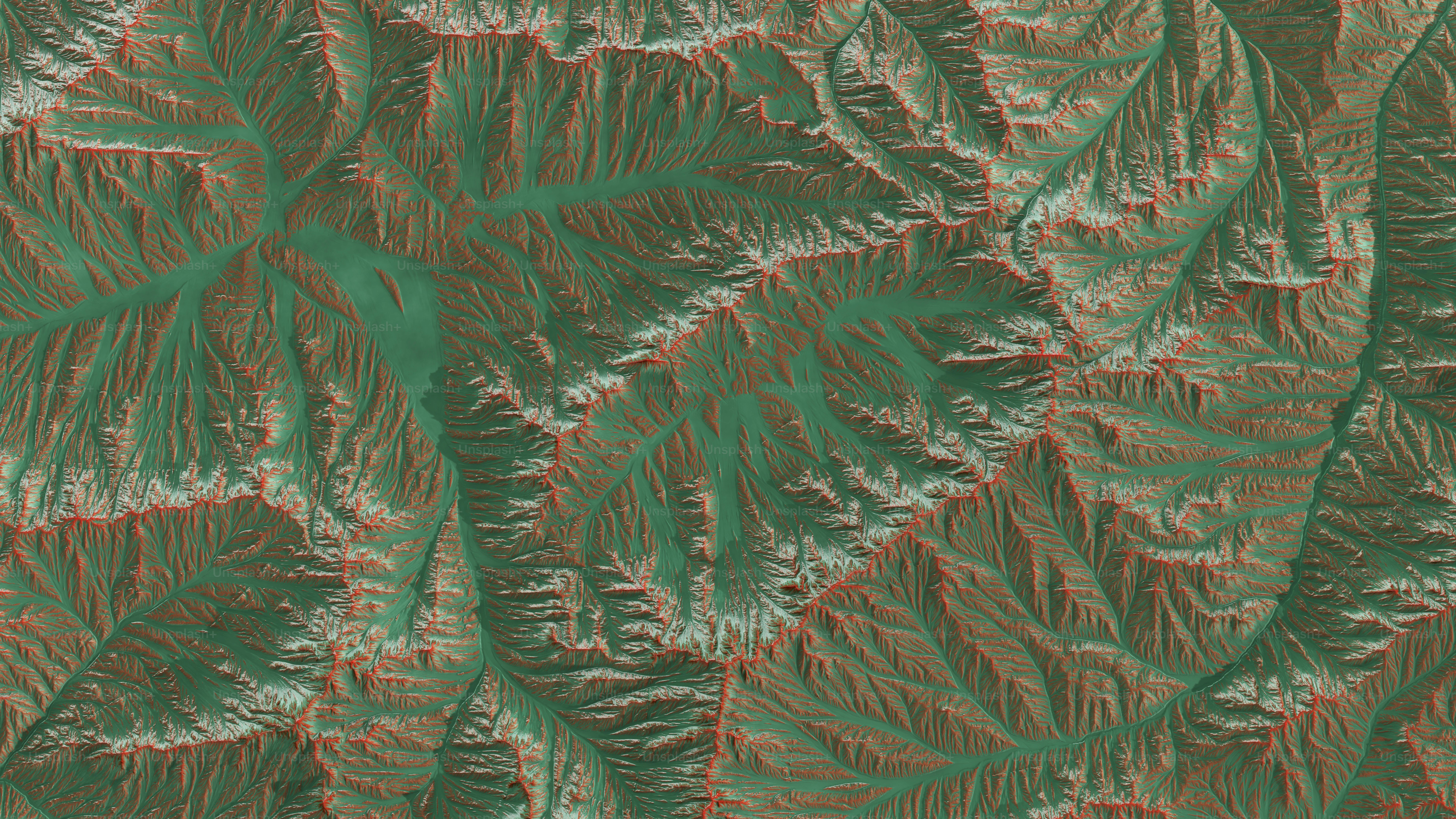 A satellite image of a mountain range photo – Mountains Image on Unsplash