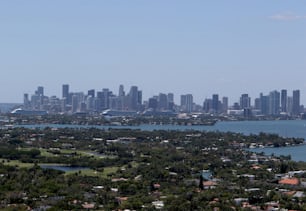 a view of a city and a body of water