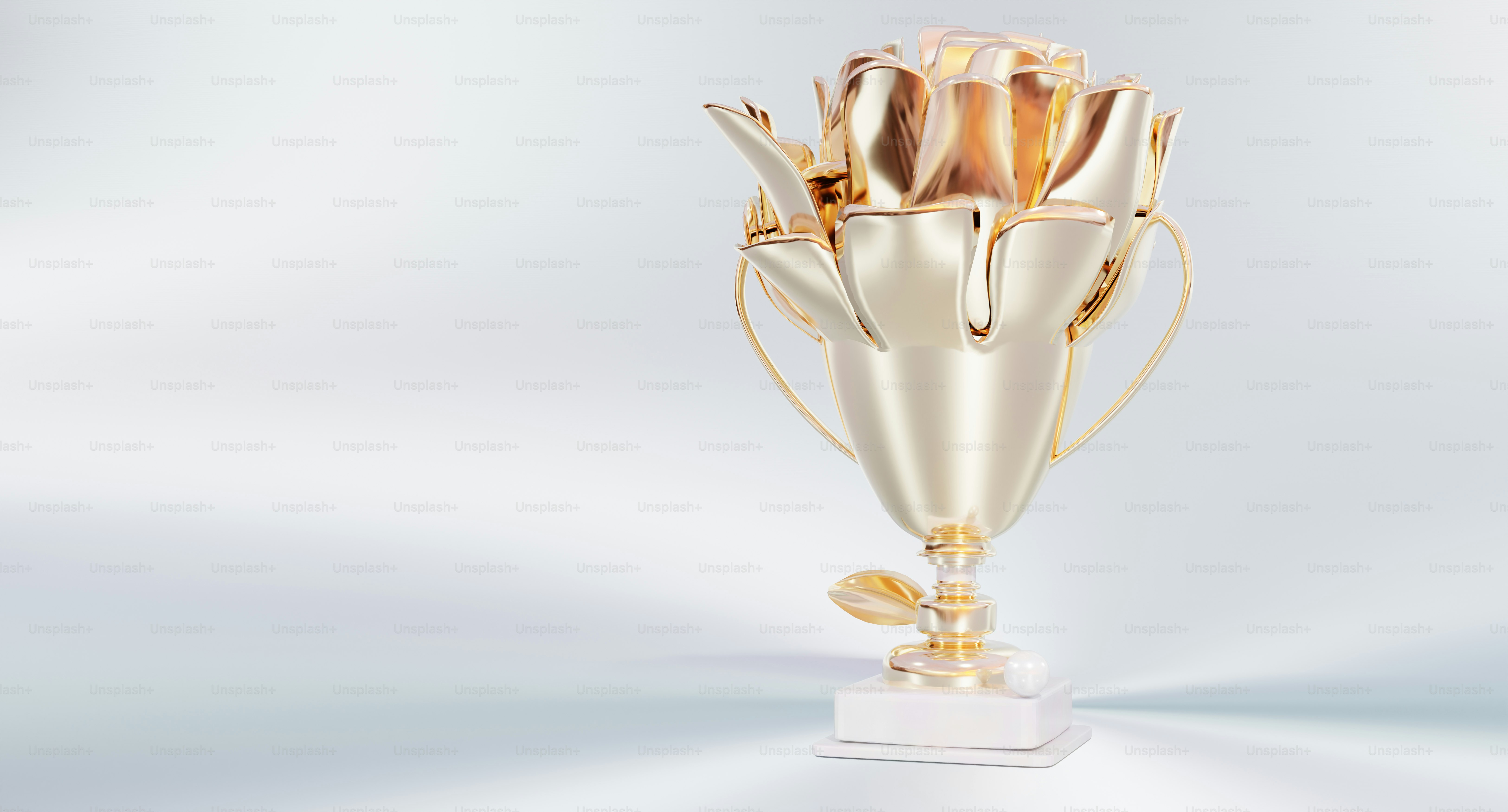 Trophy - collection of 3D renders