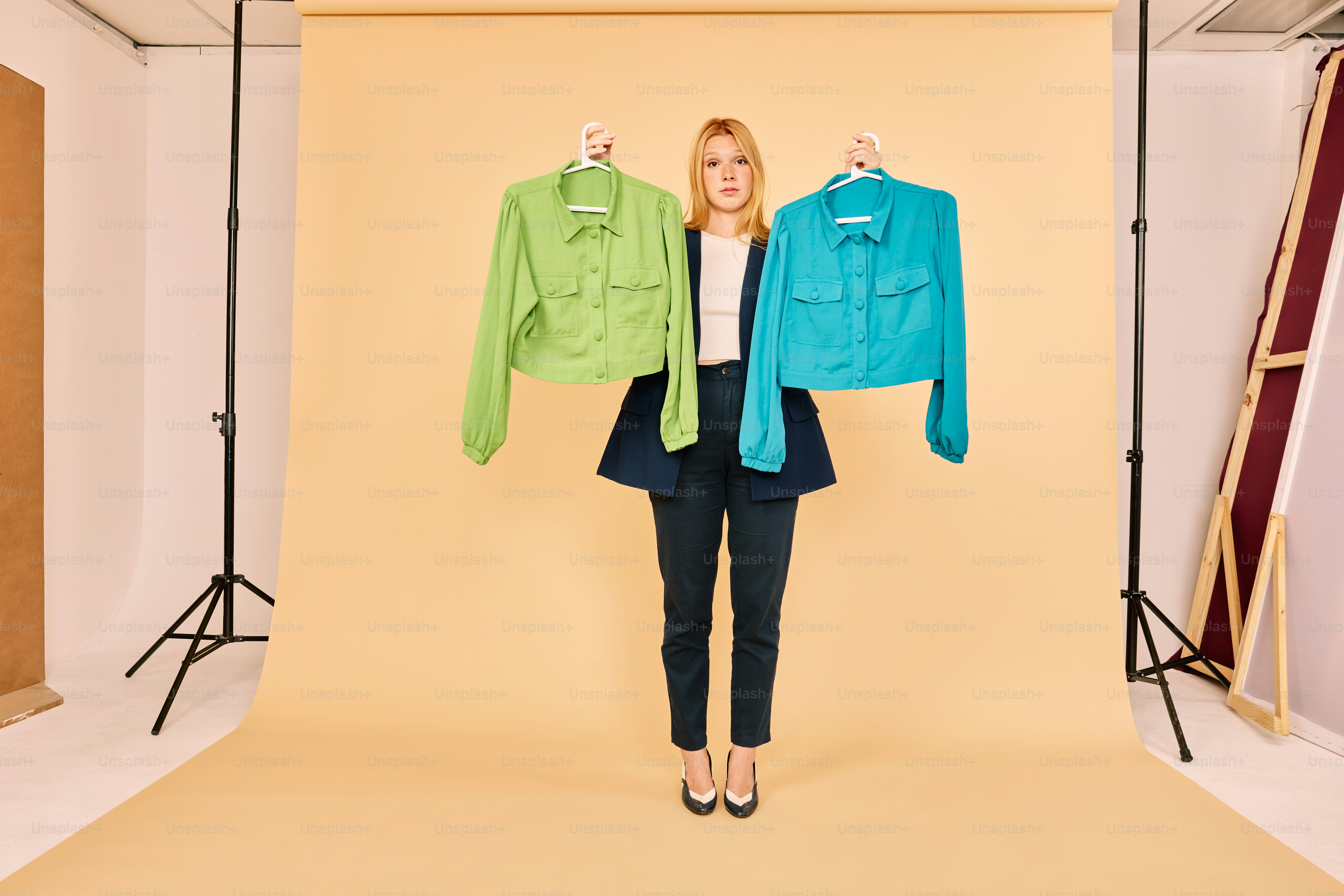 Color correction comparison of clothing product photography