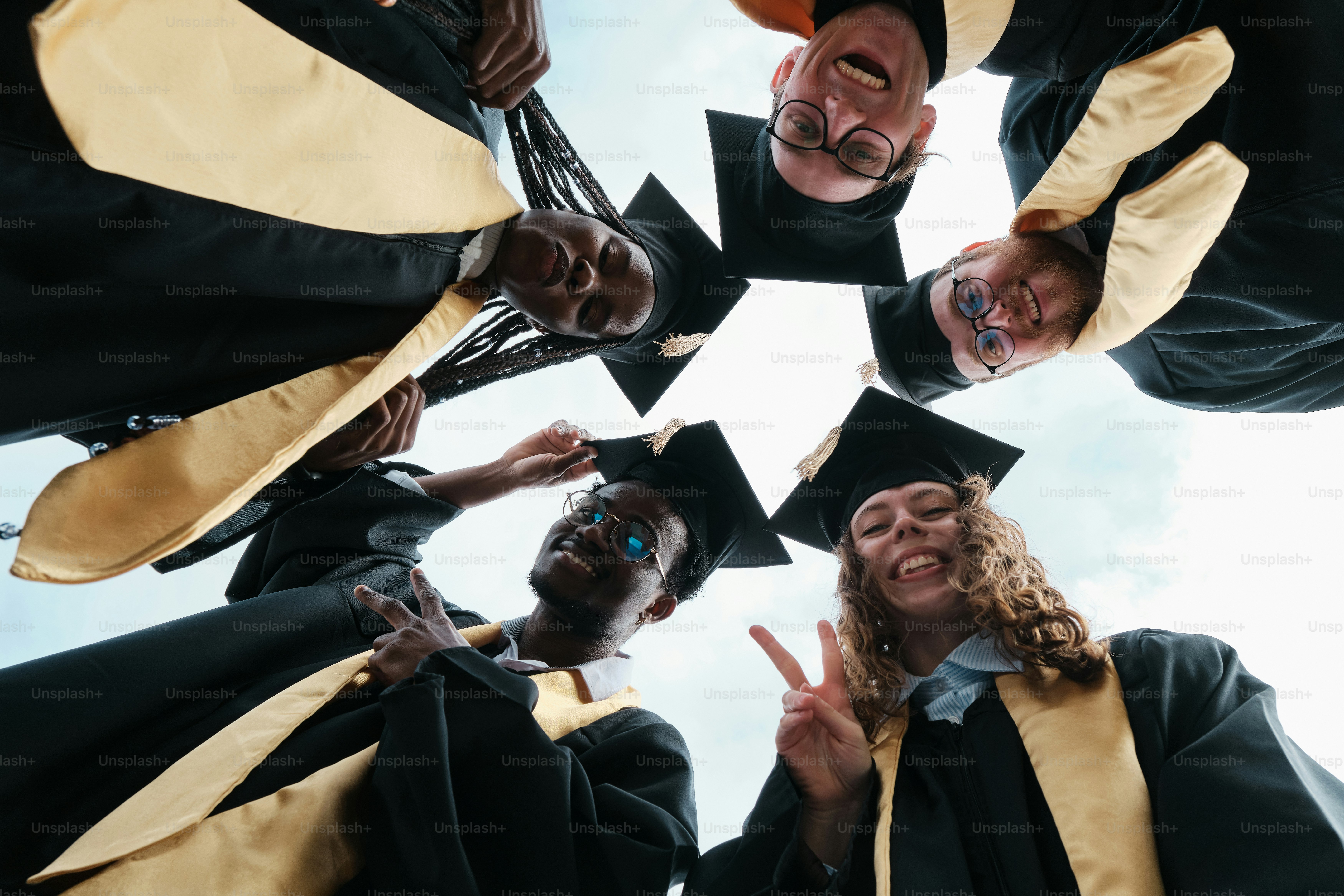 Students focused on learning and academic study