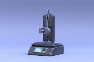 a 3d image of a machine that is on a table