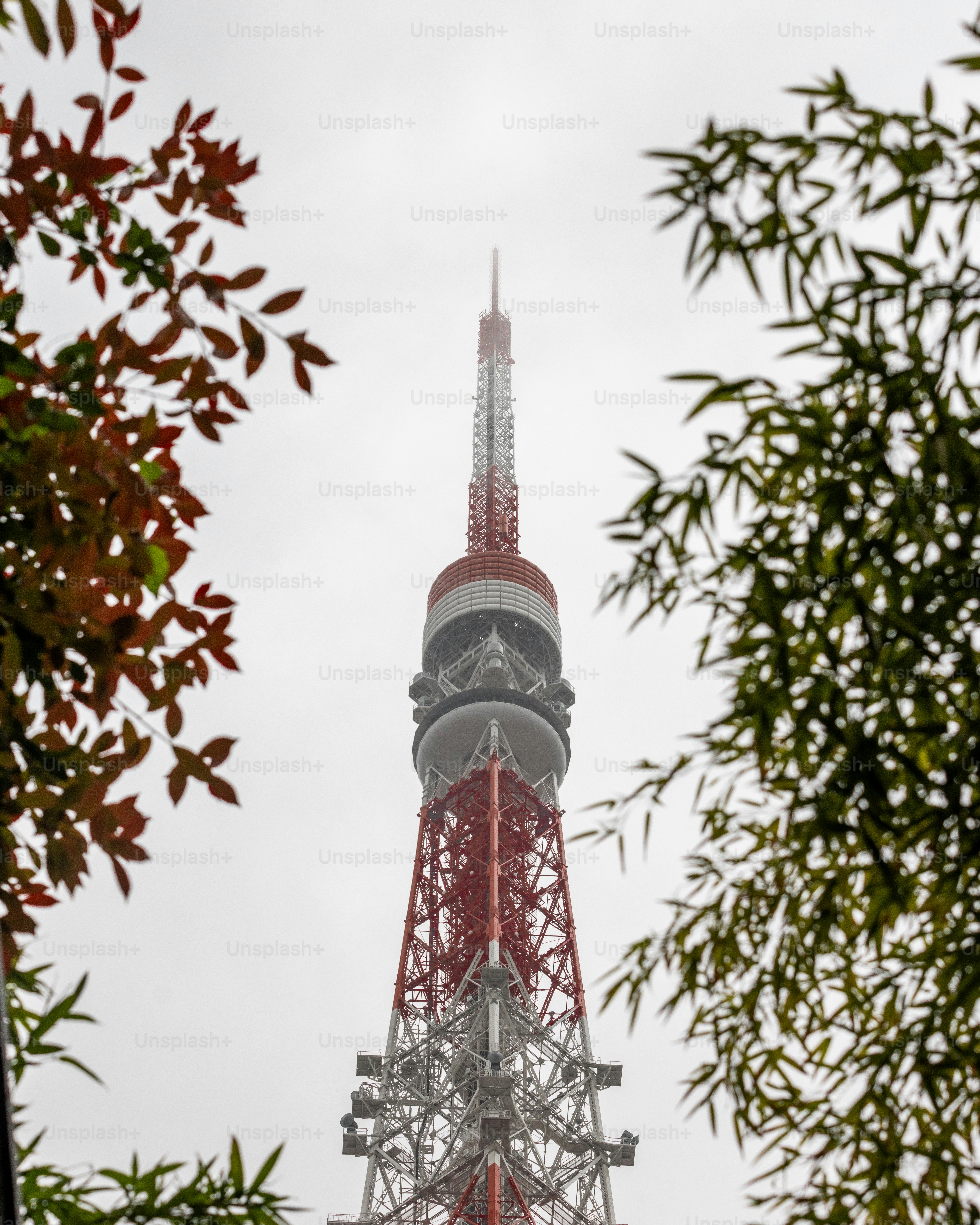 una torre molto alta con un orologio su un lato