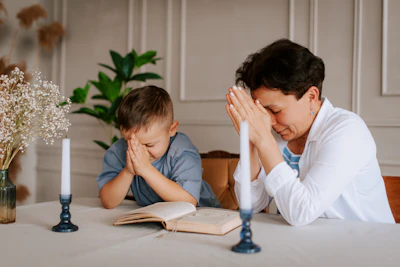 Family devotion time