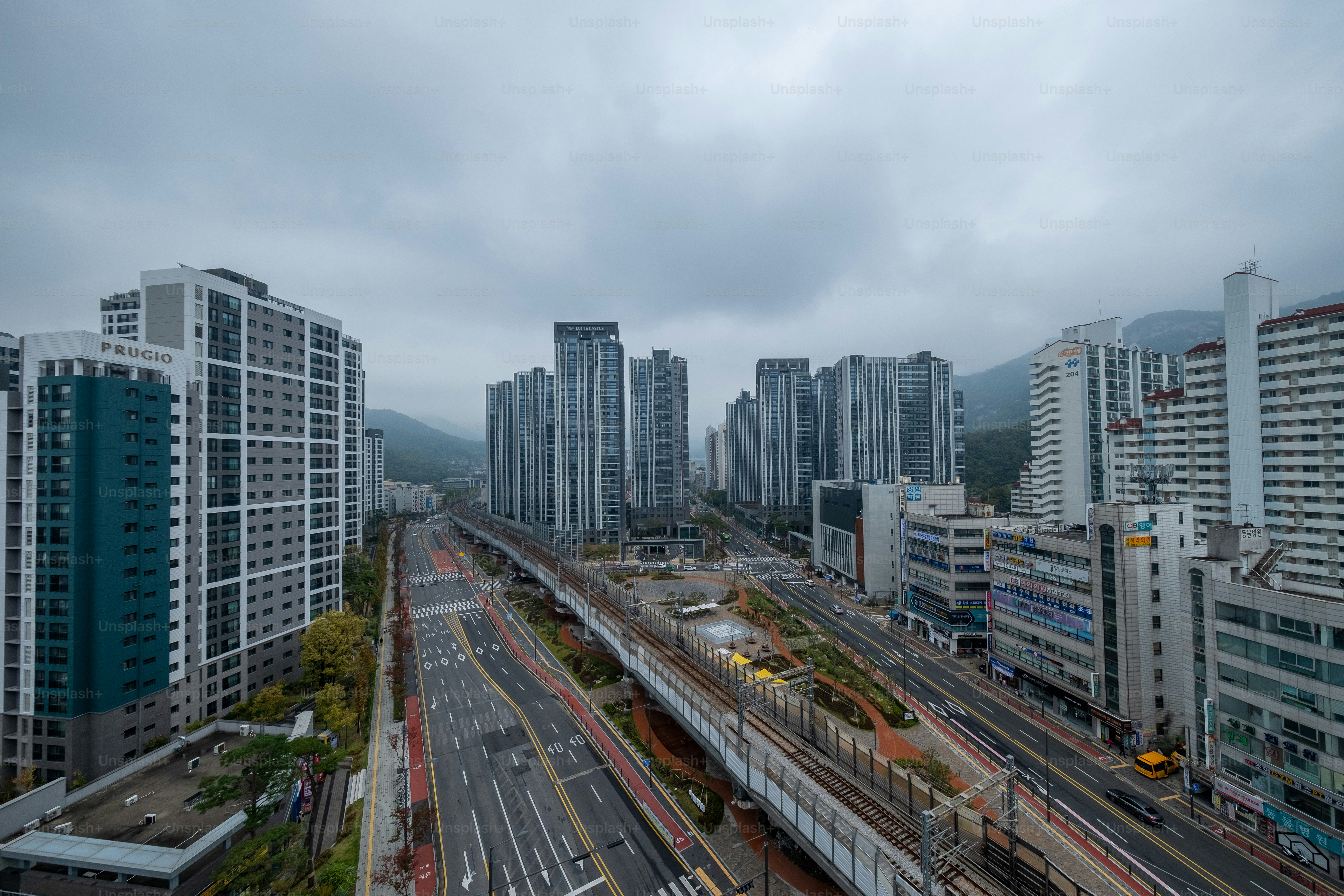 City view of Seoul, South Korea
