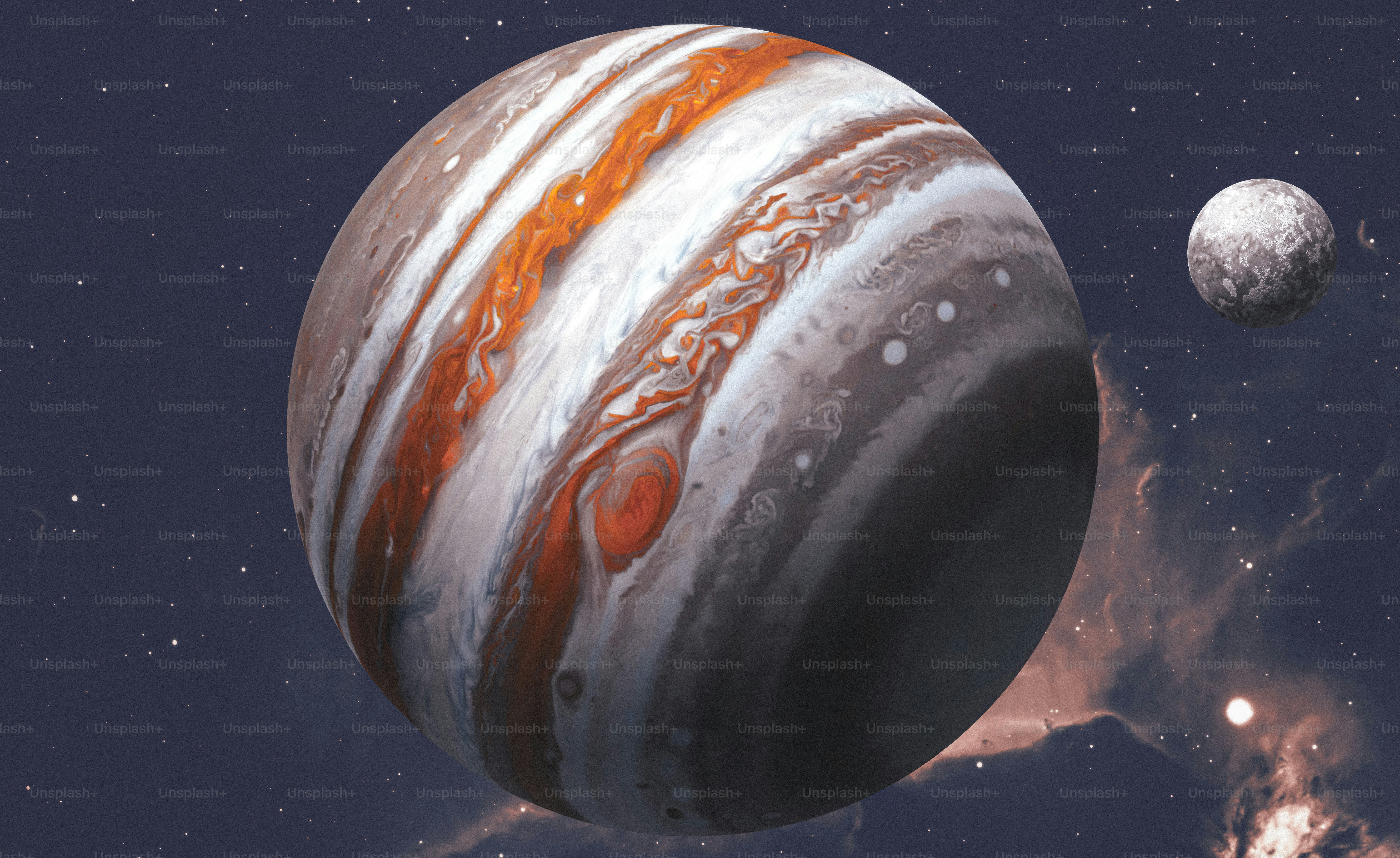 an artist's rendering of the planets in space