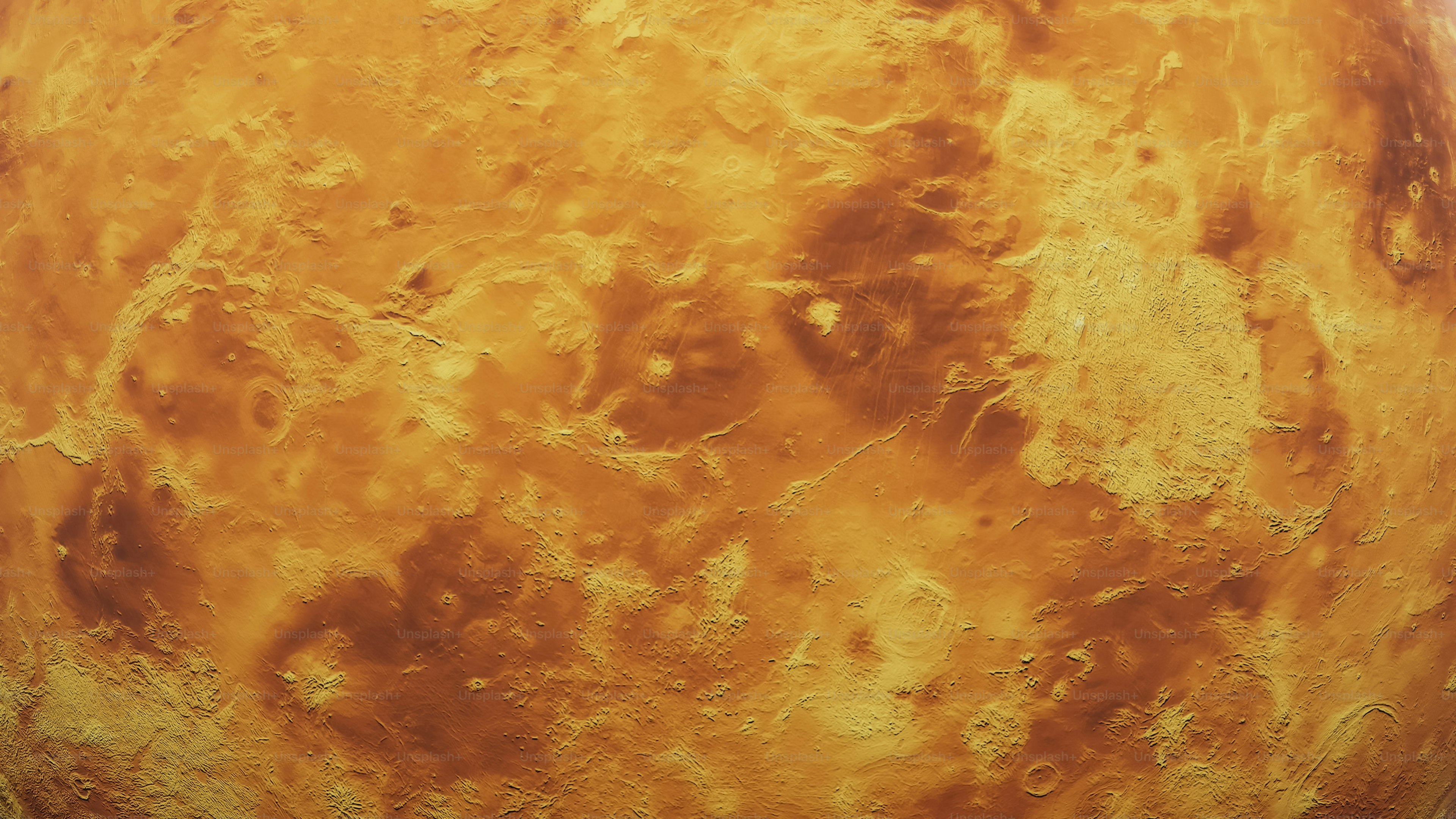 Un primer plano de la superficie de la luna