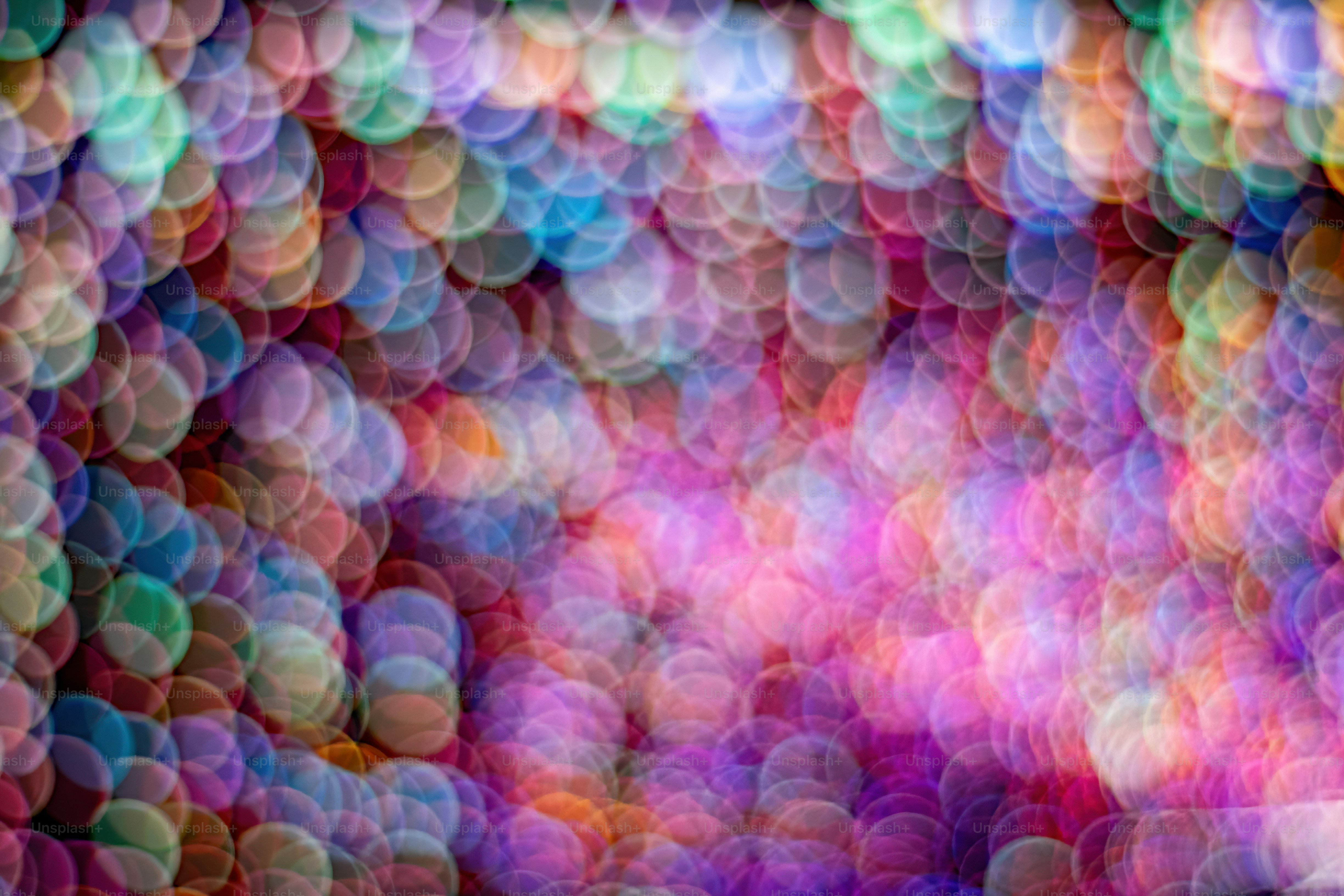 a multicolored abstract background with circles