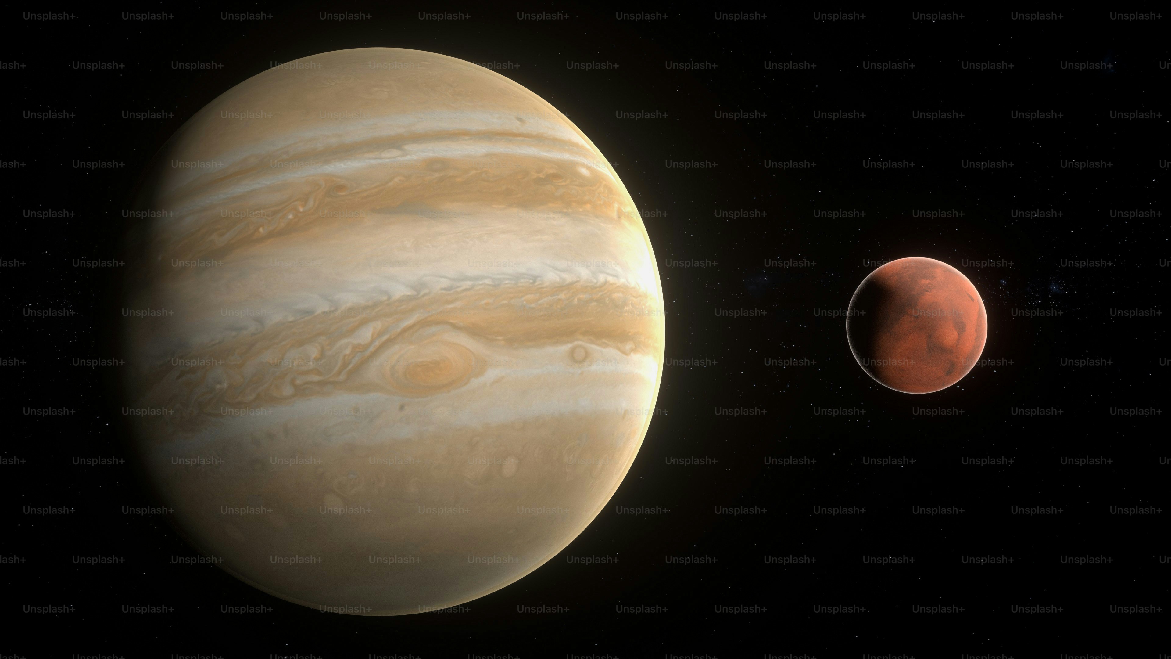Two planets are shown in this artist's rendering photo – Planet Image ...