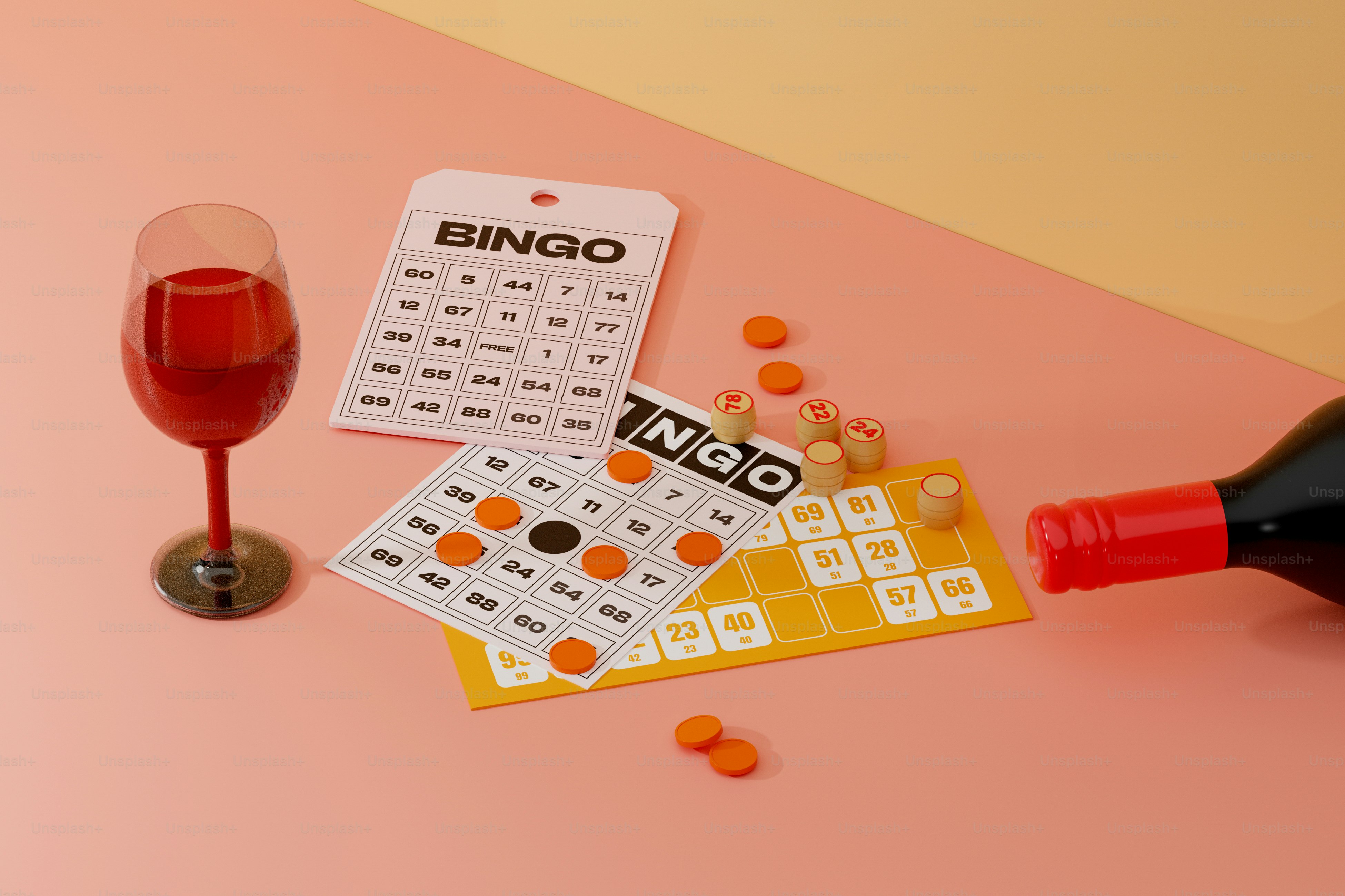 a bottle of wine next to a game board and a glass of wine