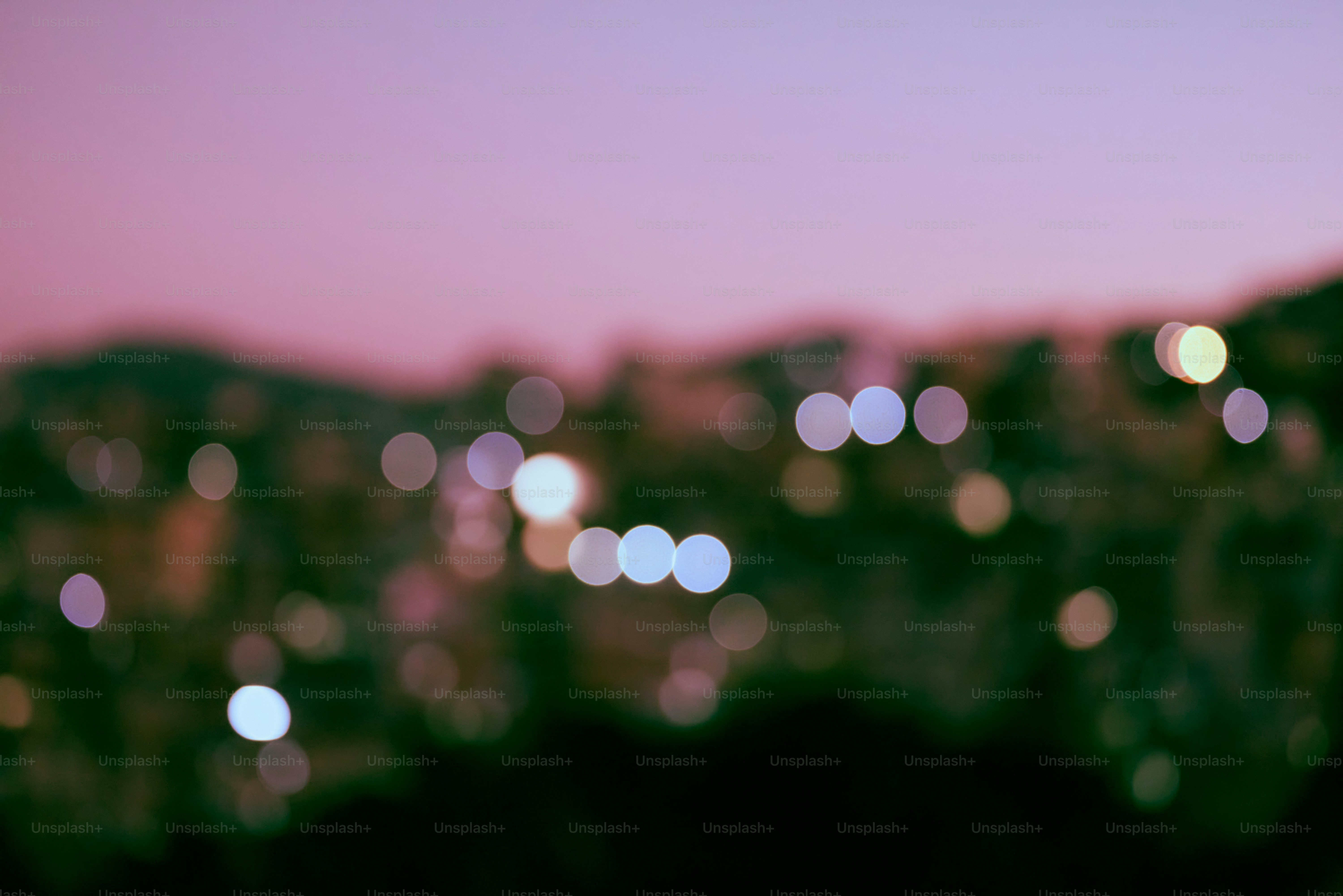 a blurry photo of a city at night