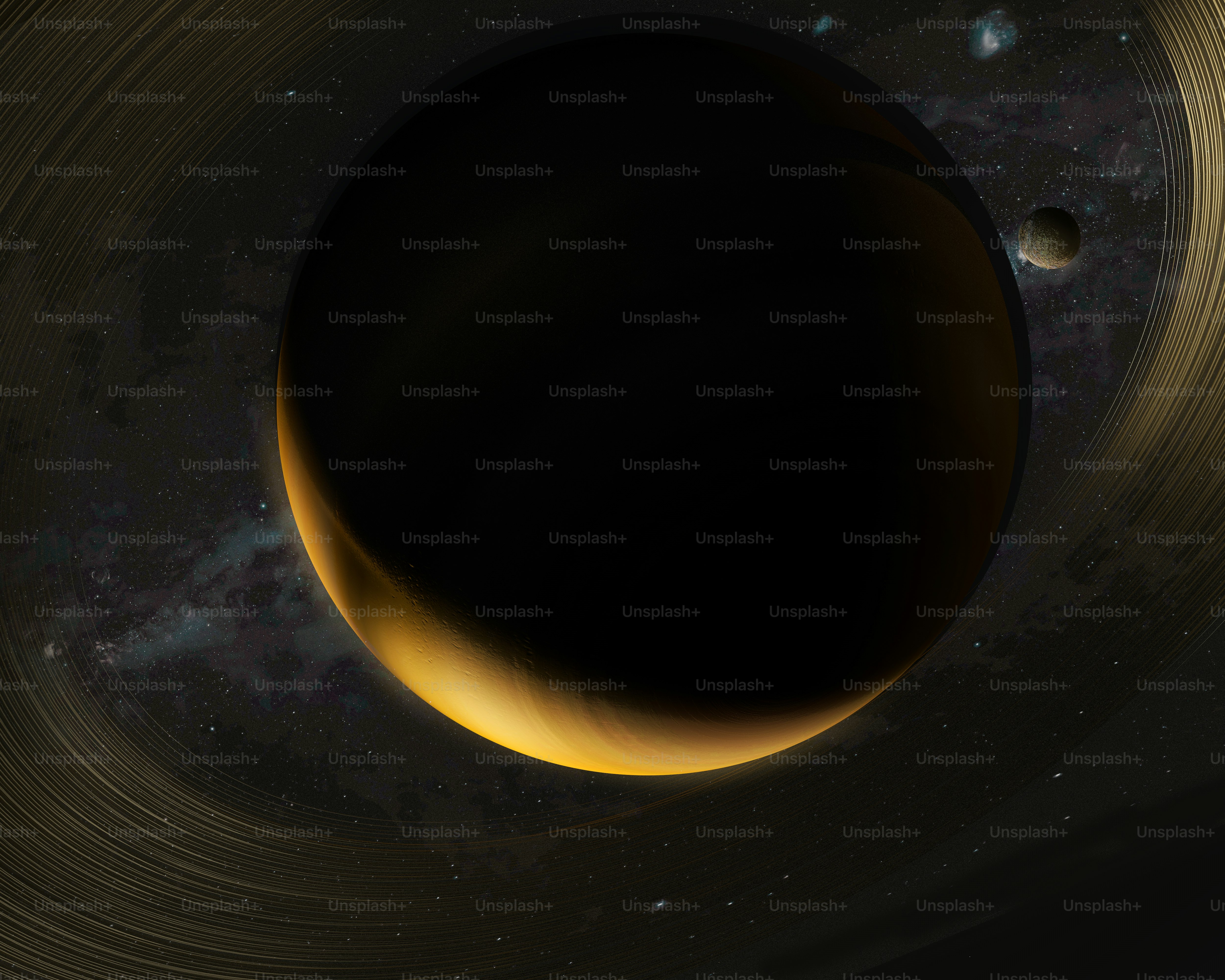 An artist's rendering of the planets in the solar system photo ...