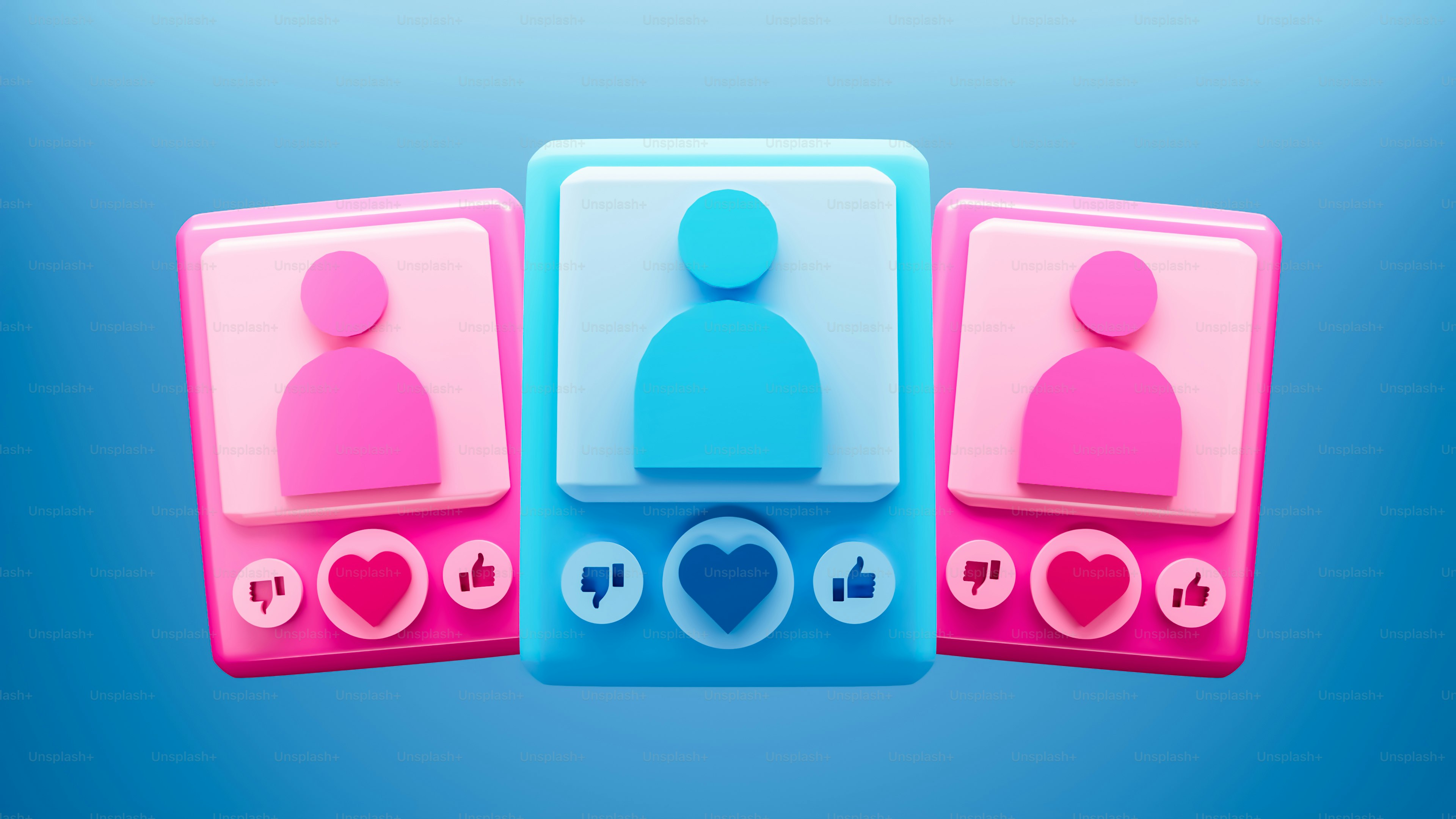 A blue and pink bathroom scale with a heart on it