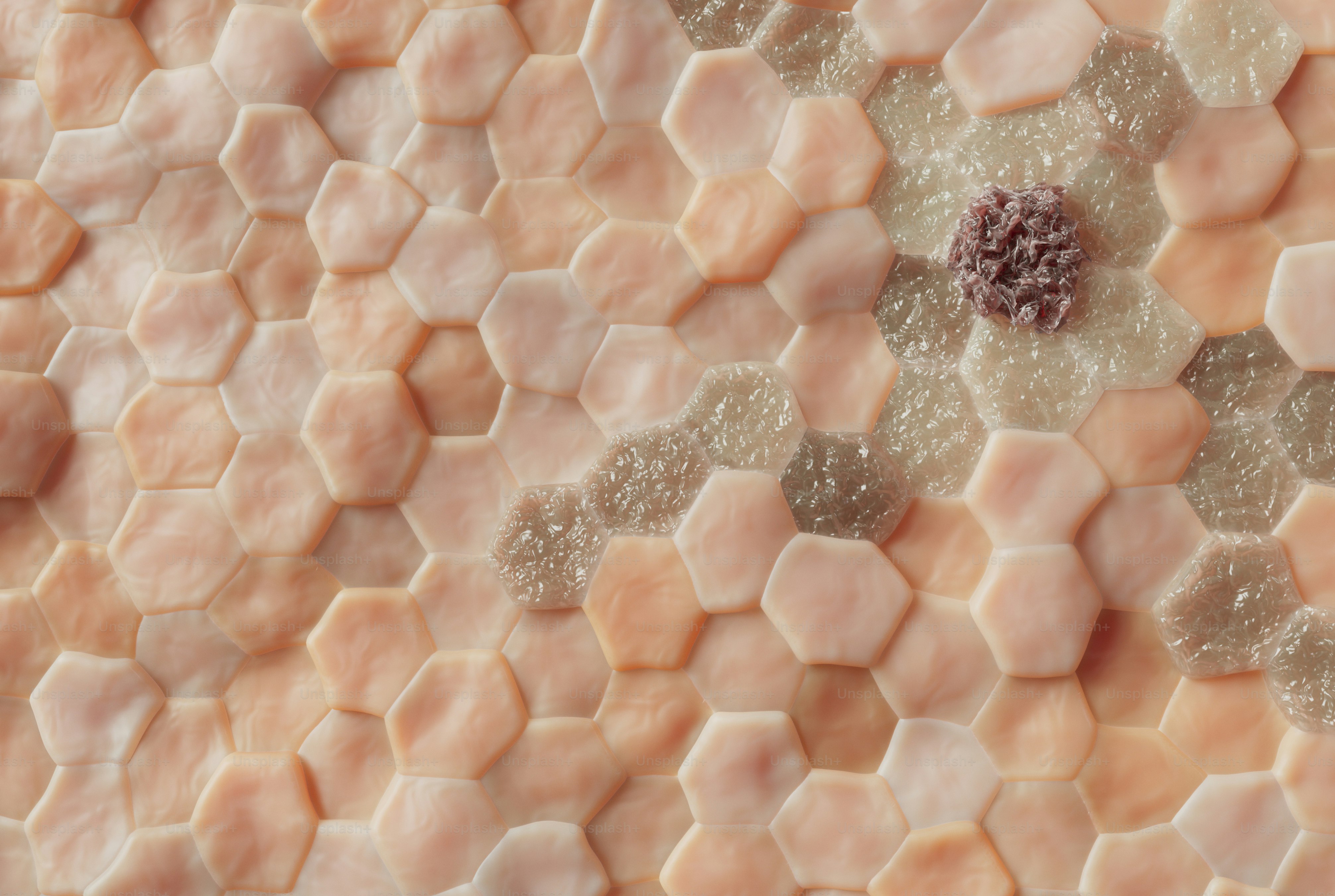 A close up of a tile with a flower on it