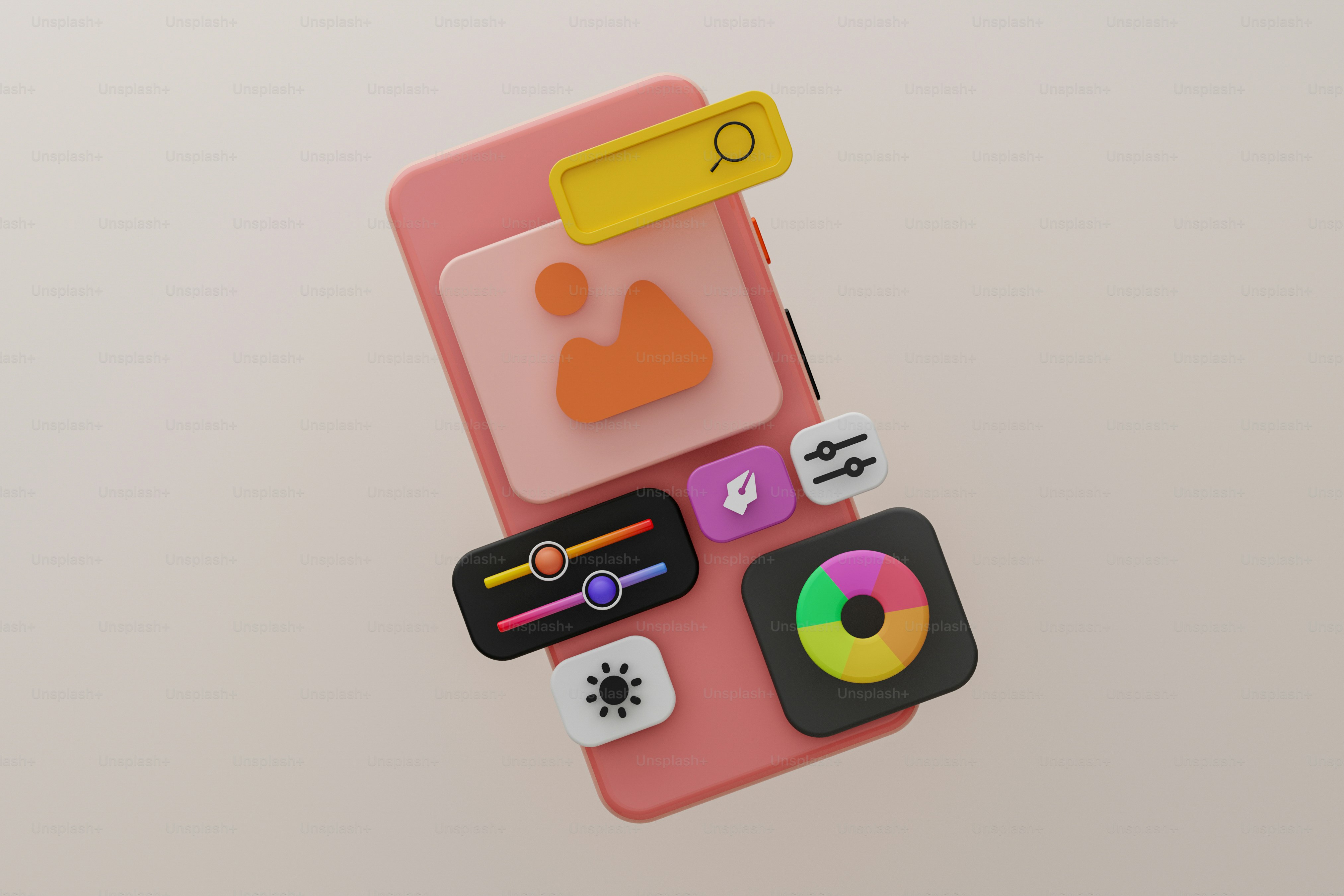 A cell phone with a picture of a baby on it