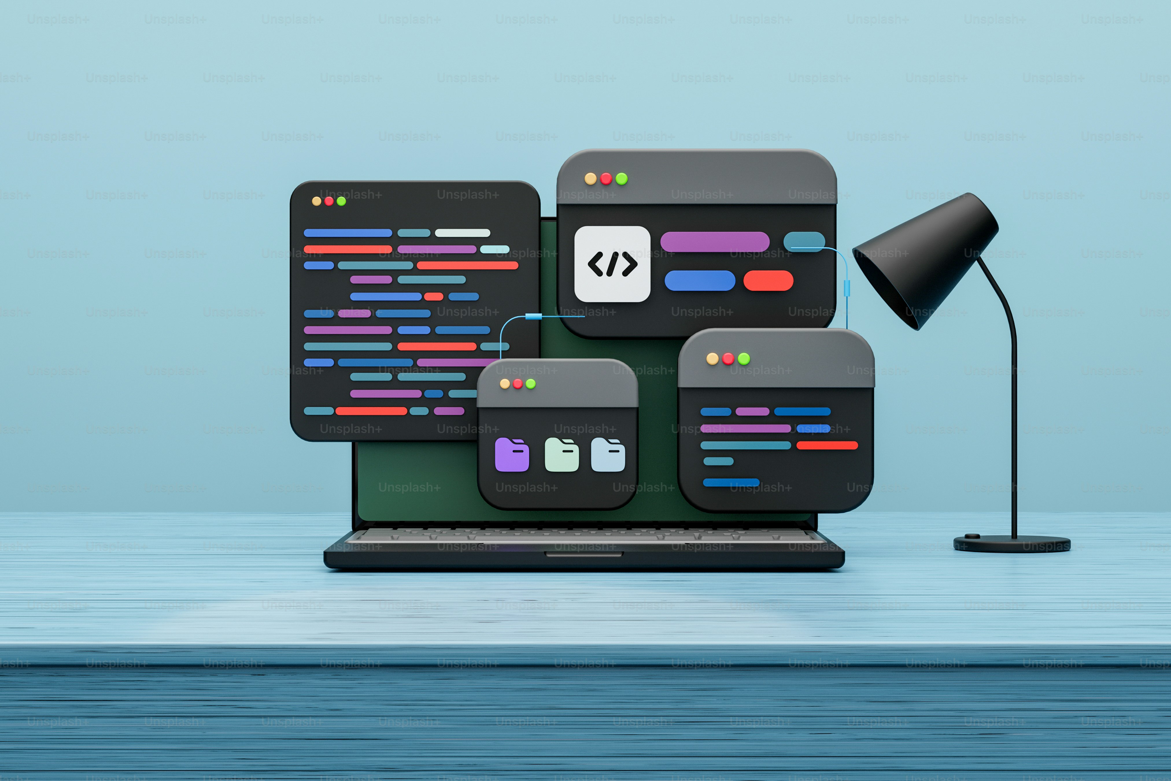 3D Coding concept