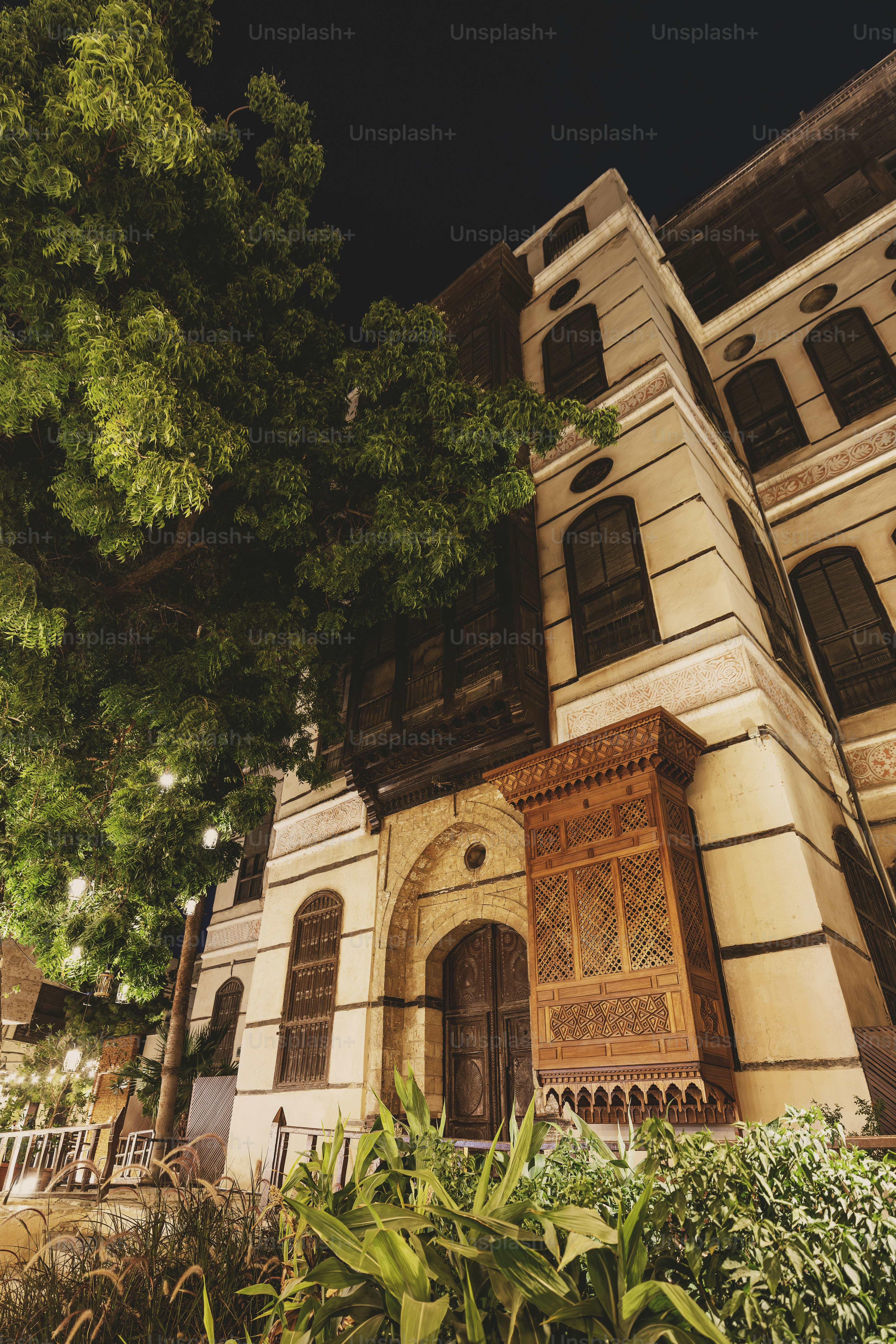 A tall building with a clock on the front of it