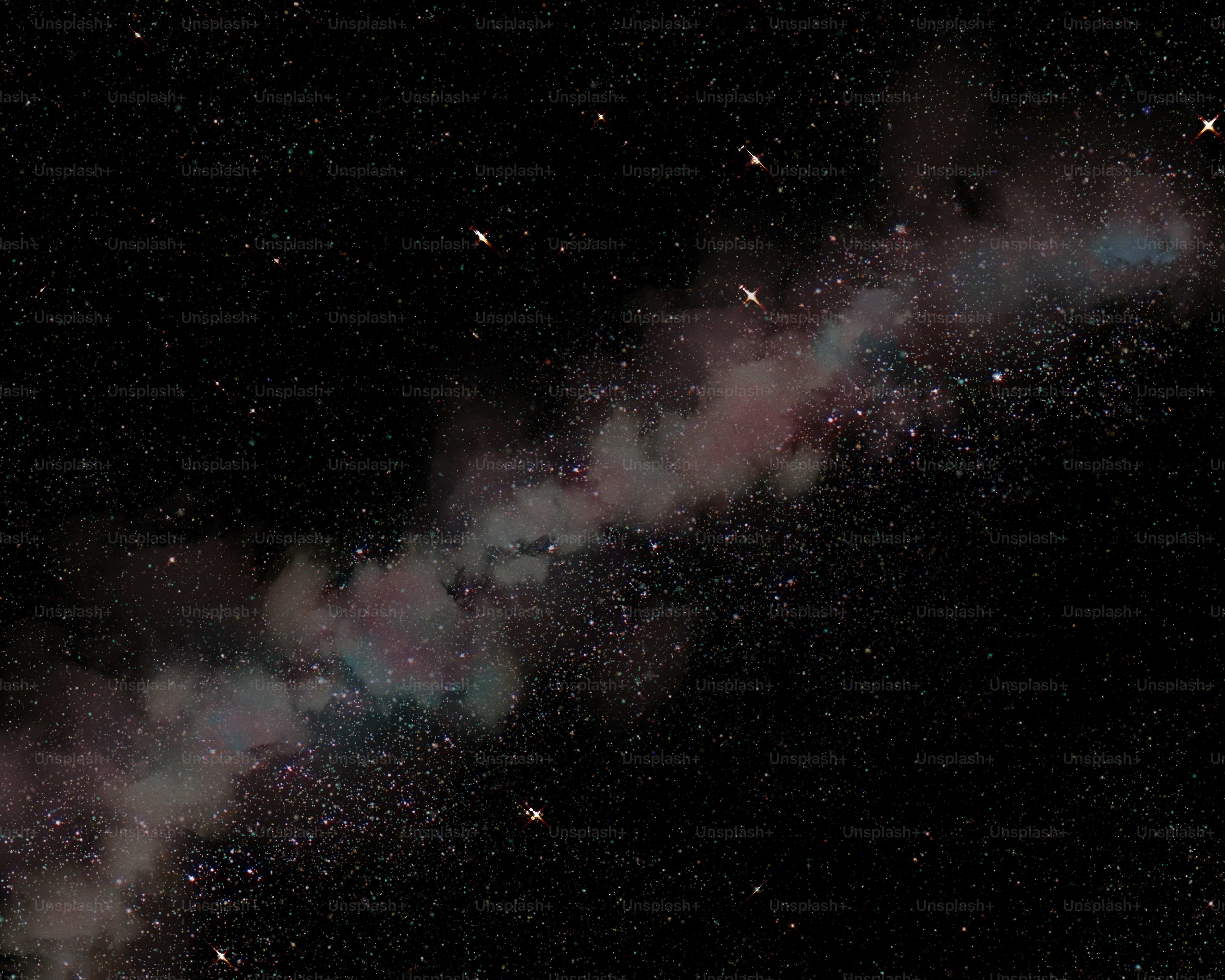 A very large black object in the middle of the night sky