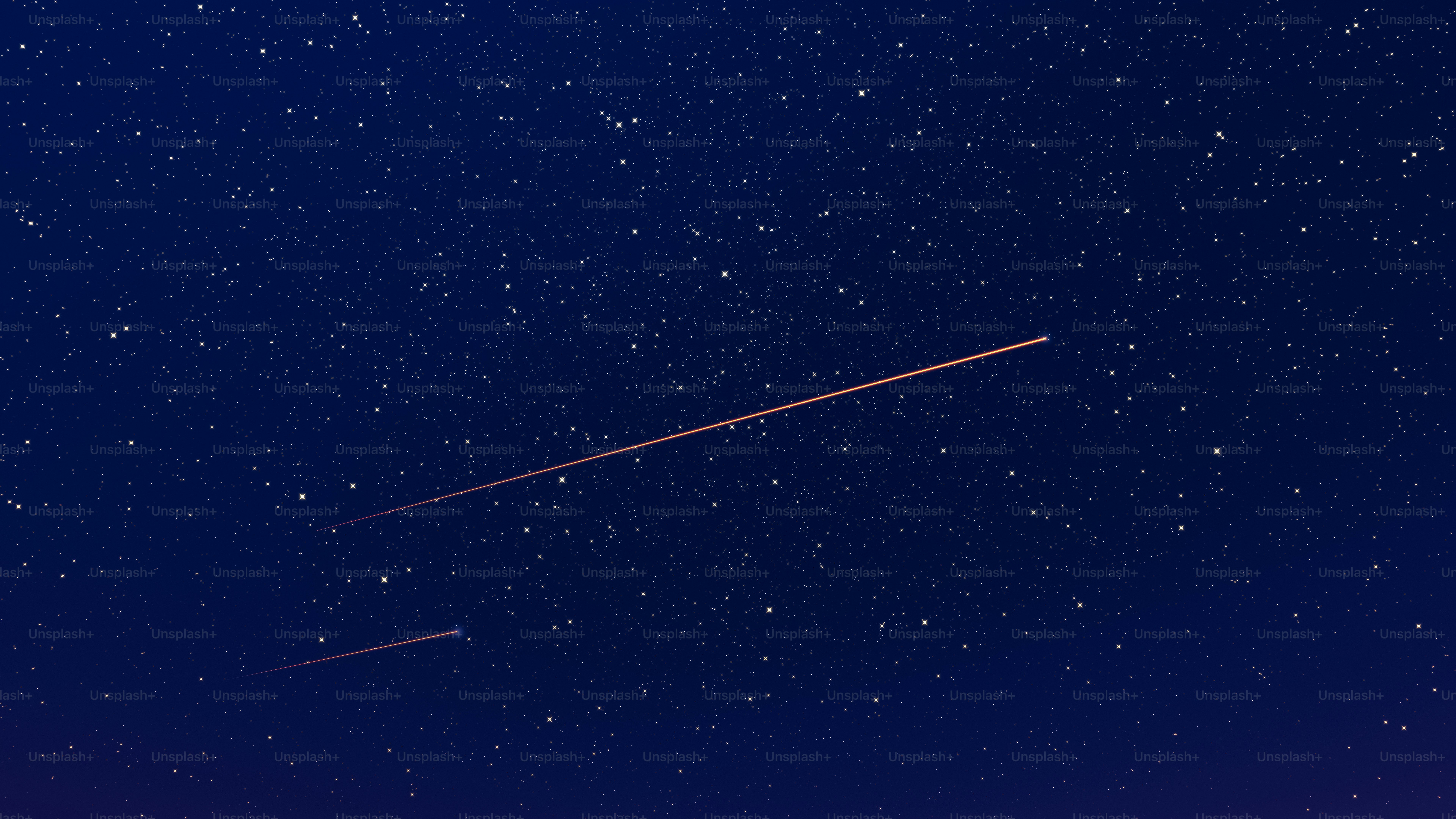 Un avion vole dans le ciel la nuit