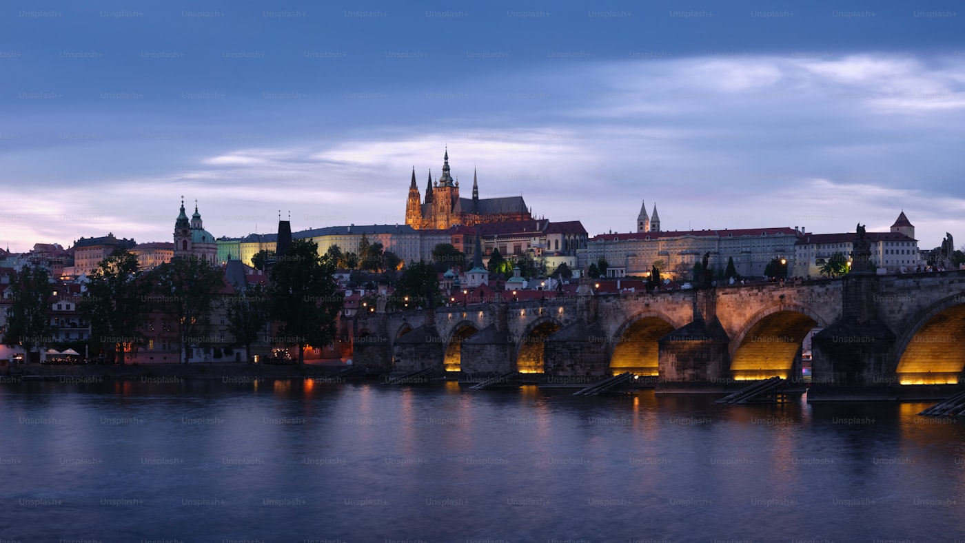 Praga Puente de Carlos y Castillo
