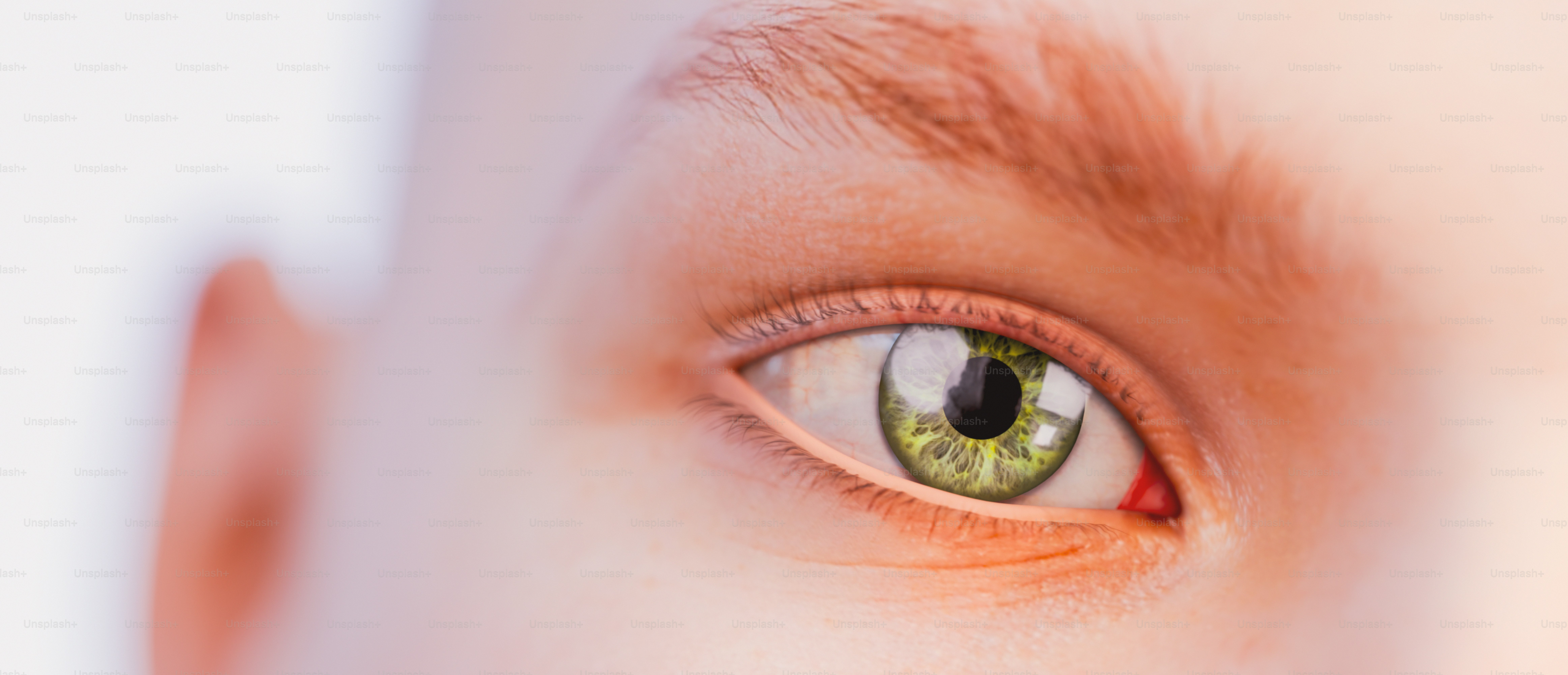 A close up of a person's green eye photo – Eye Image on Unsplash
