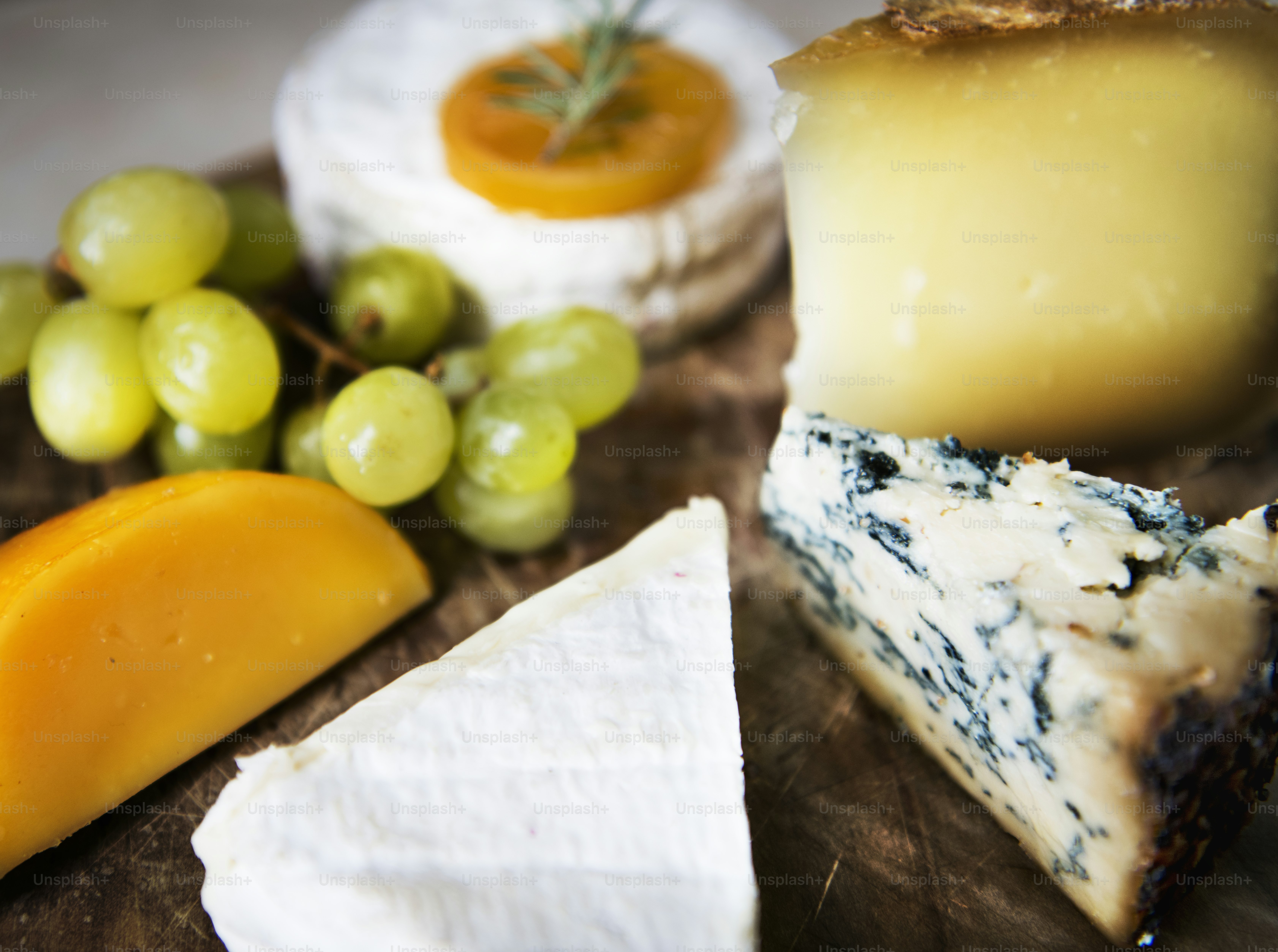 Käseplatte Food-Fotografie Rezeptidee