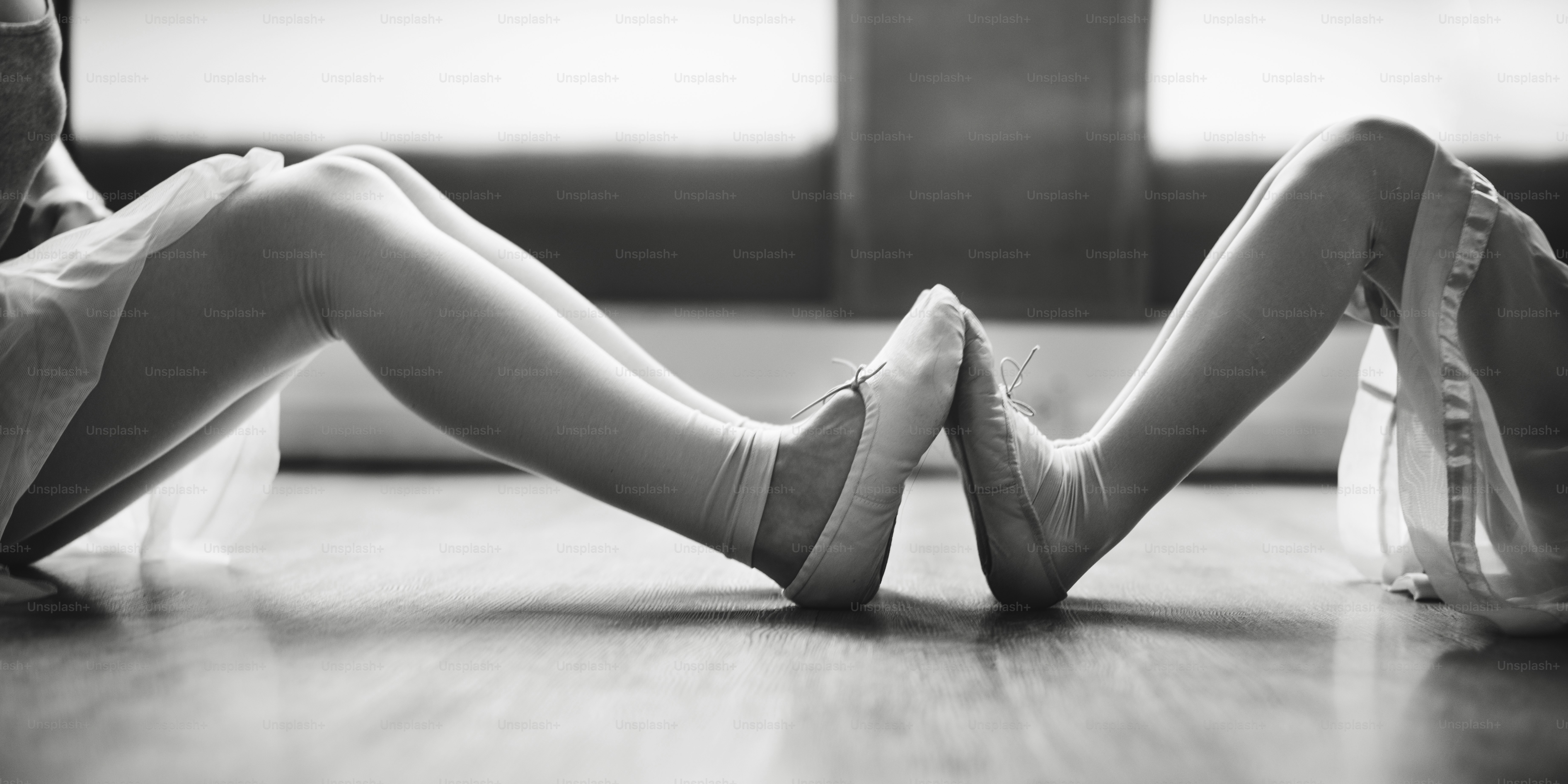 Ballet Dancer Training School Concept