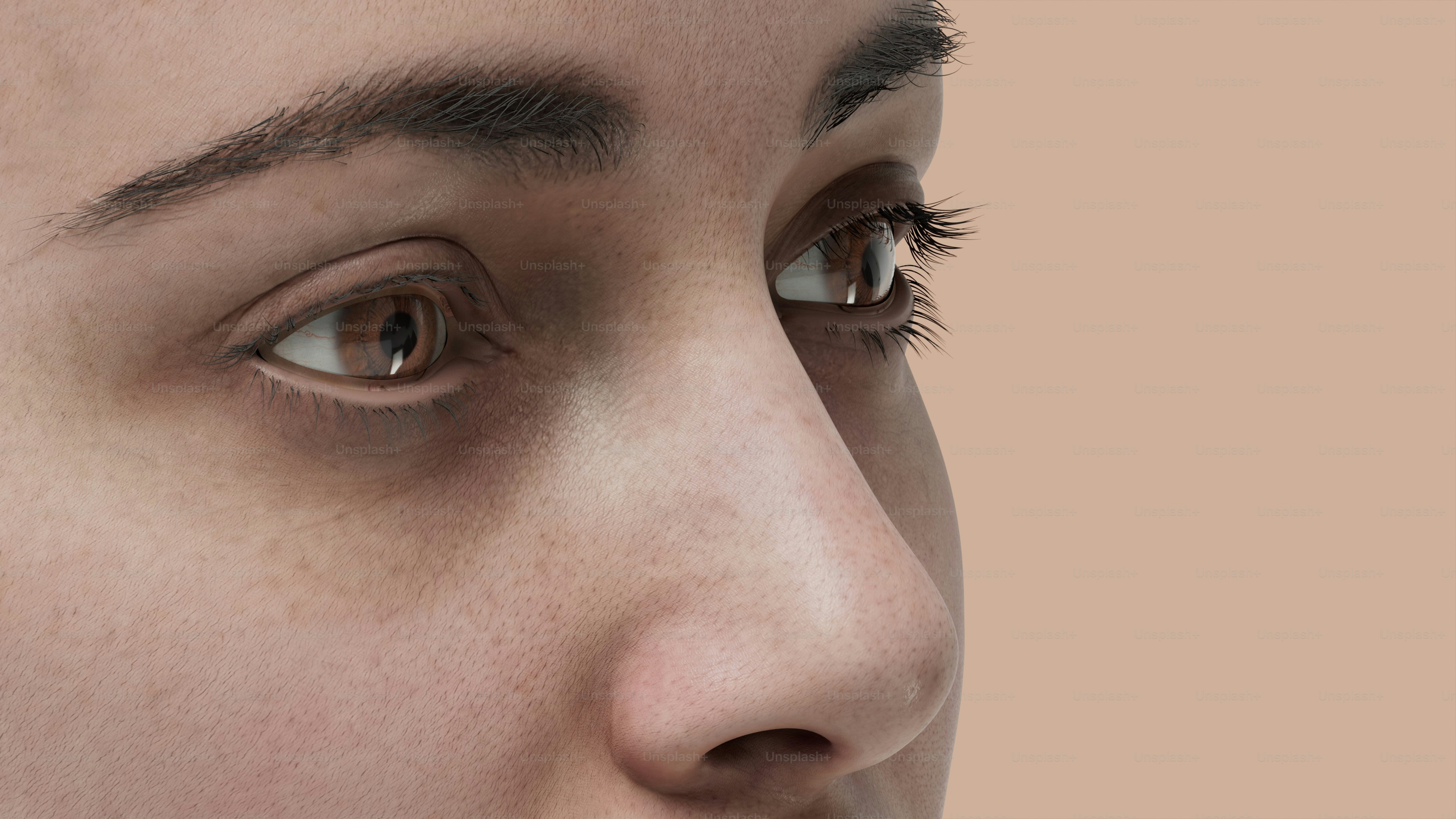 A close up of a person brushing their teeth