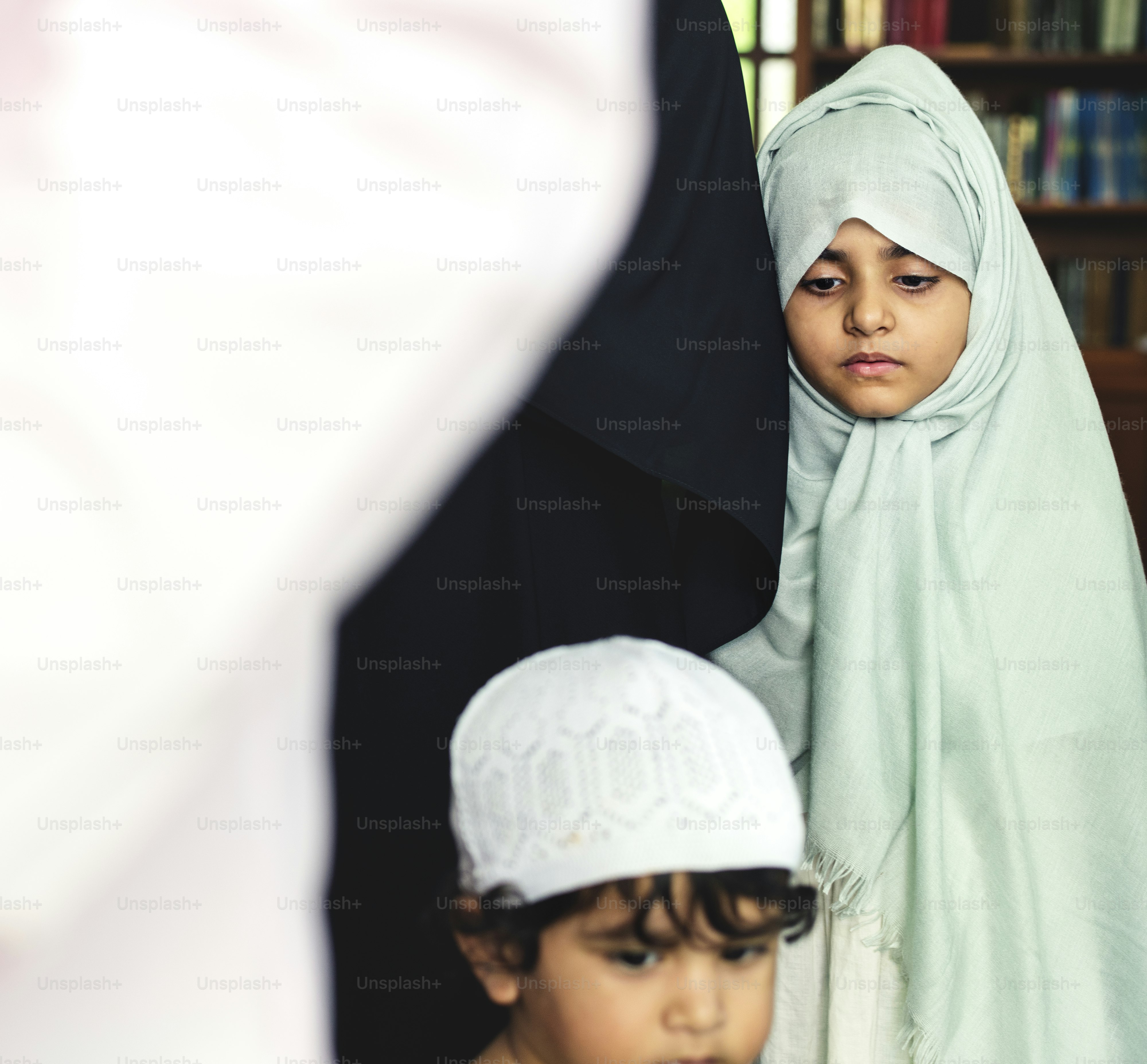 Anak-anak Muslim di masjid