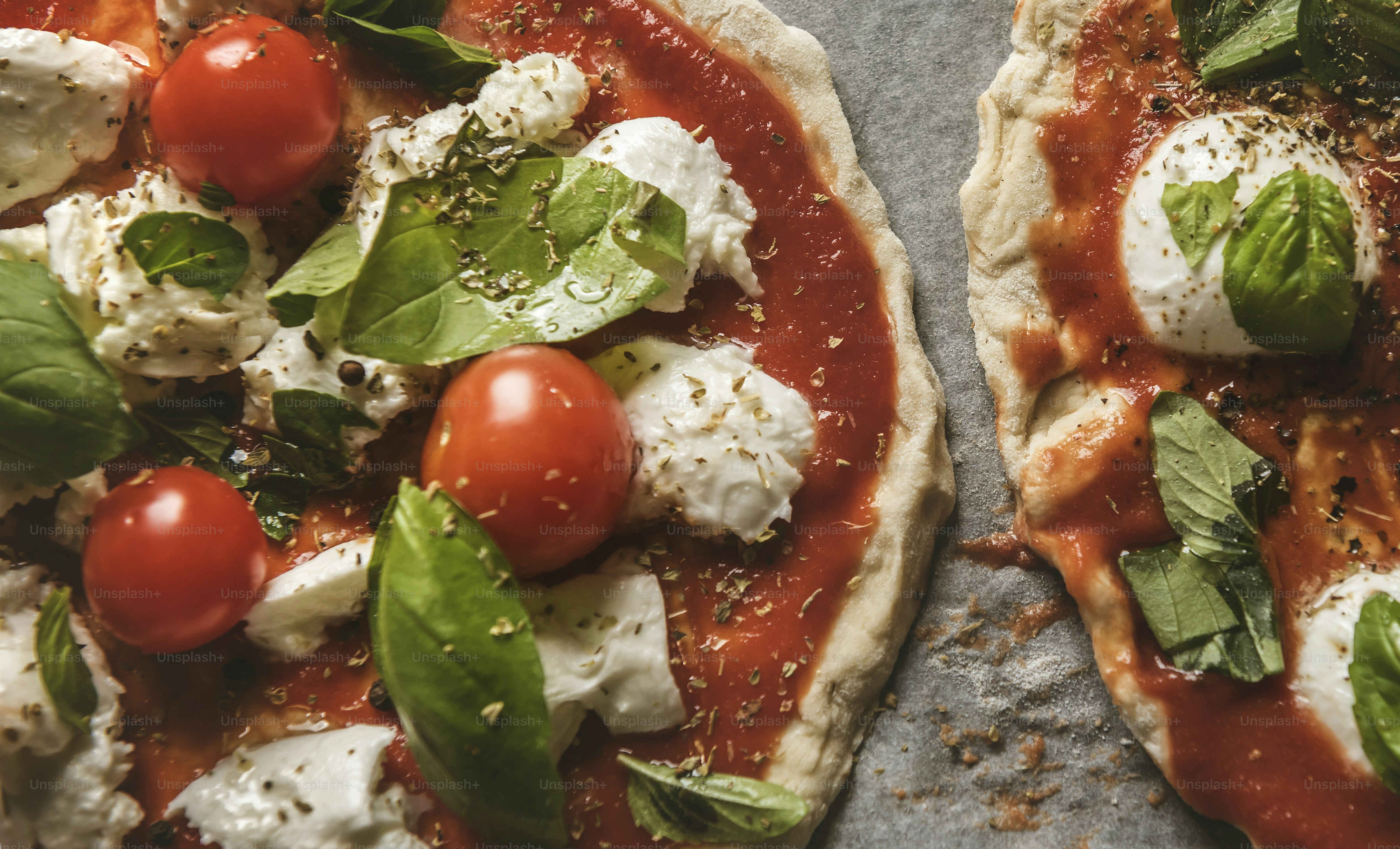 Homemade pizza  food photography recipe idea