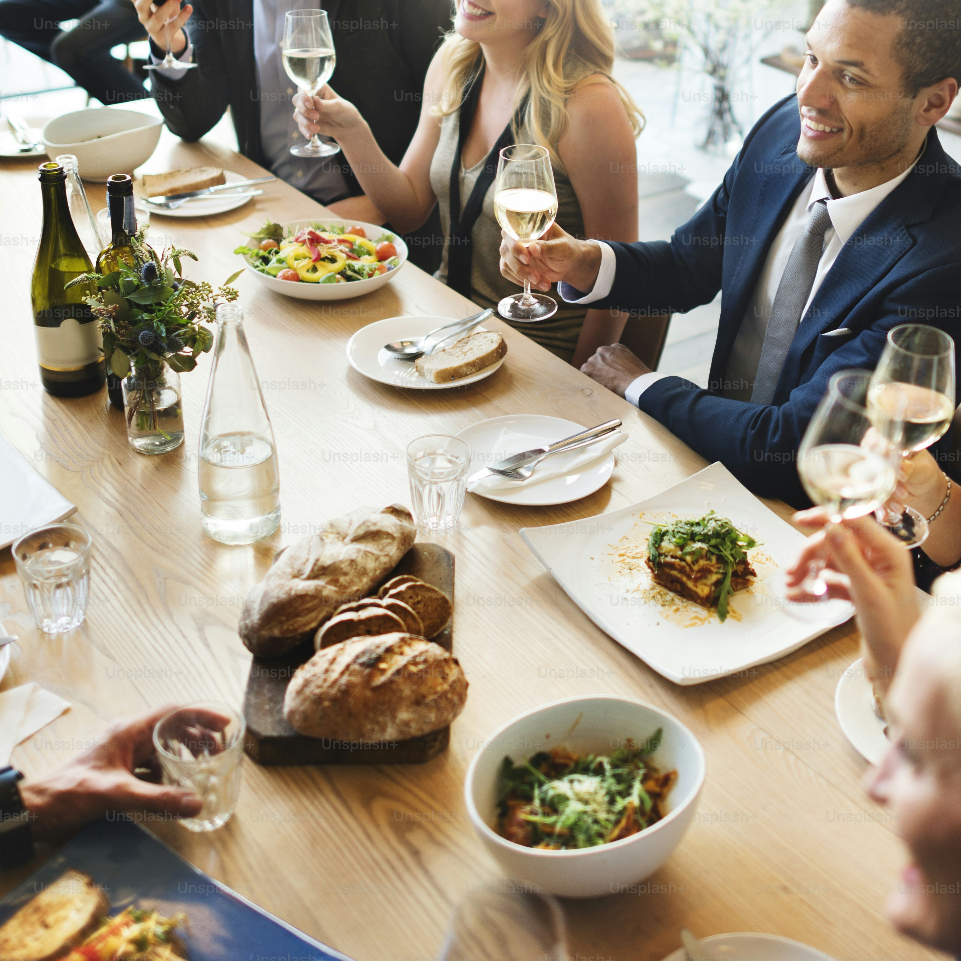 Negocio Celebrar Alegre Disfrute Concepto Festivo