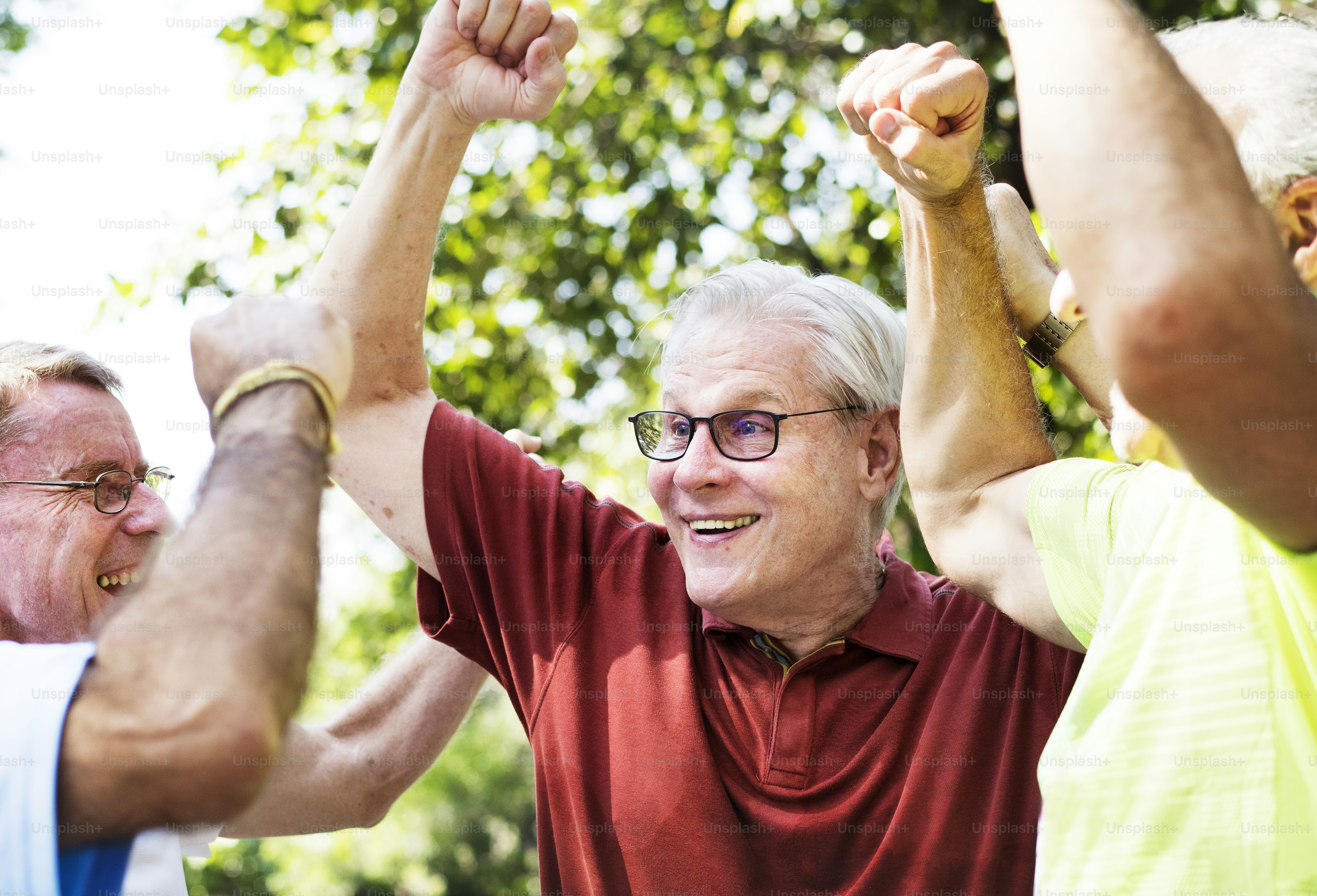 Team of happy senior men photo – Man Image on Unsplash