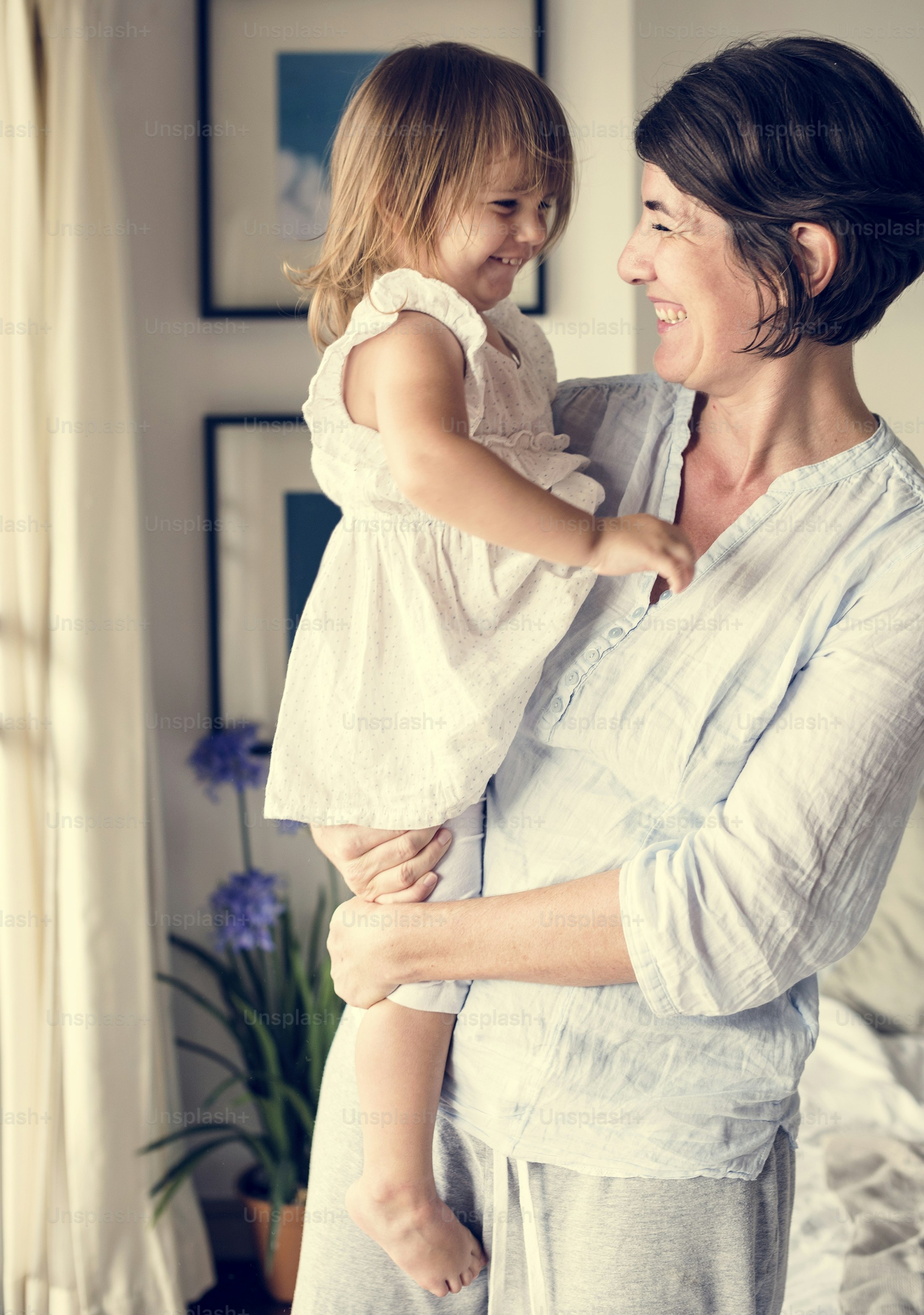 Mother and daughter quality time