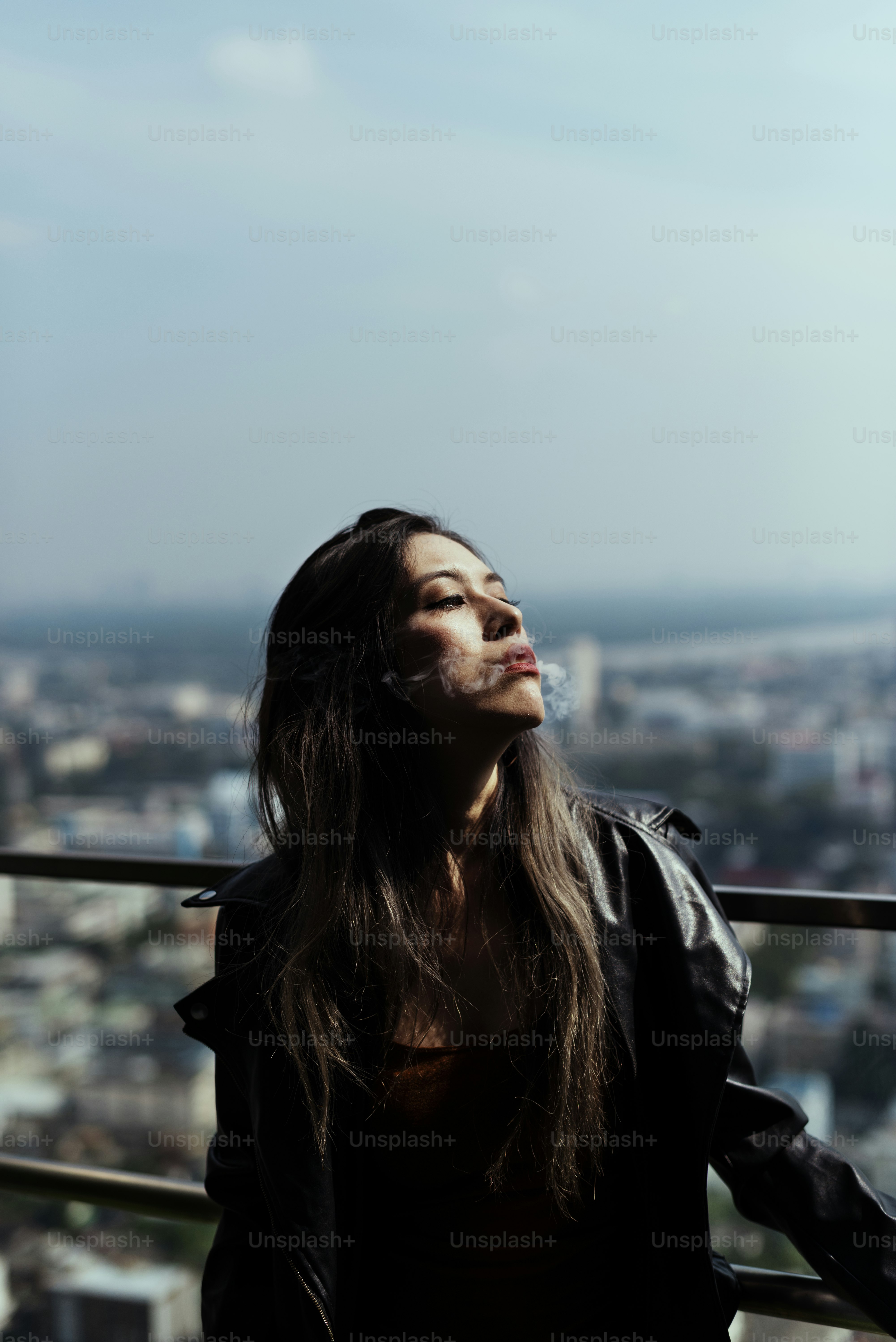 Woman lifestyle fashion shoot