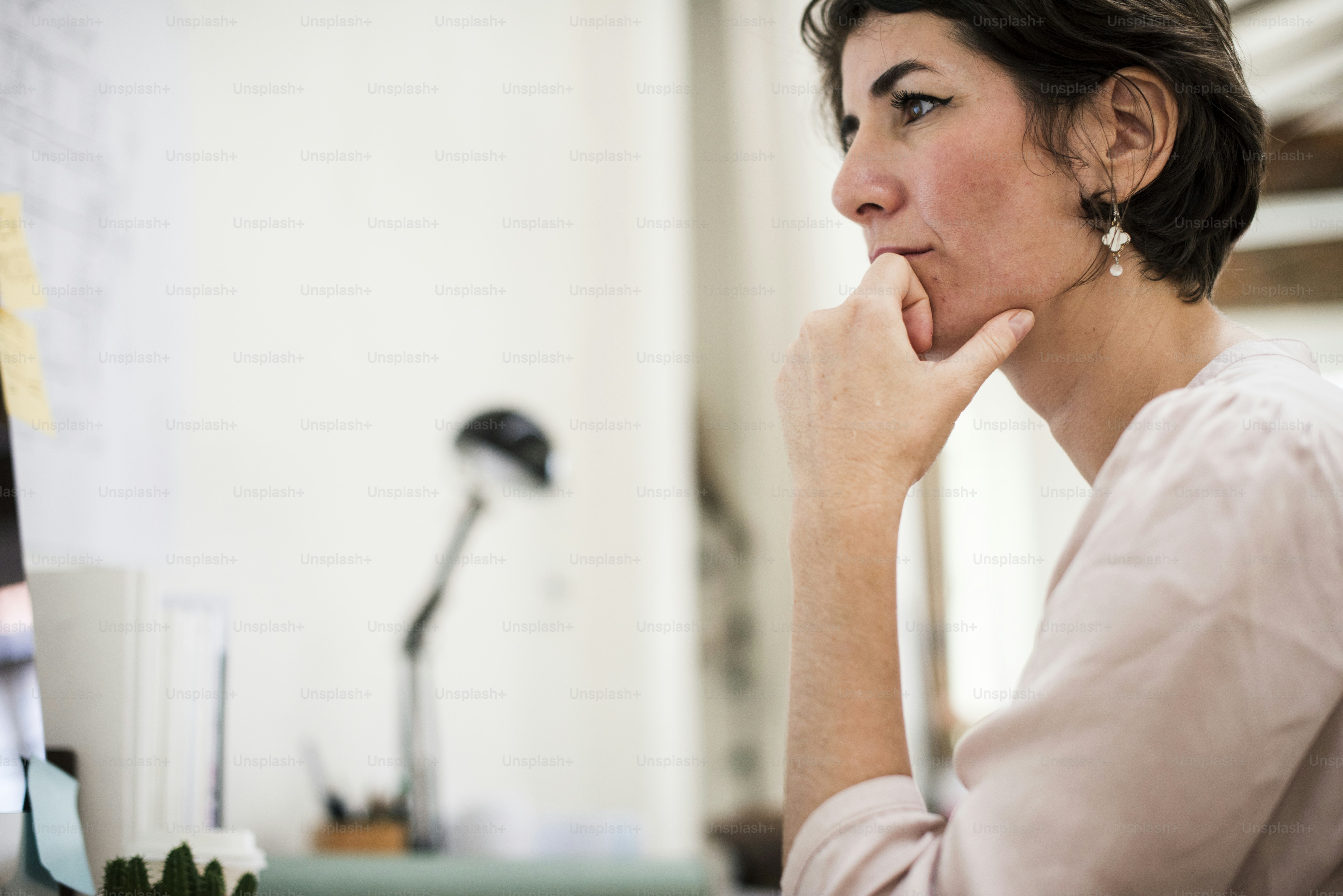 Businesswoman working in office