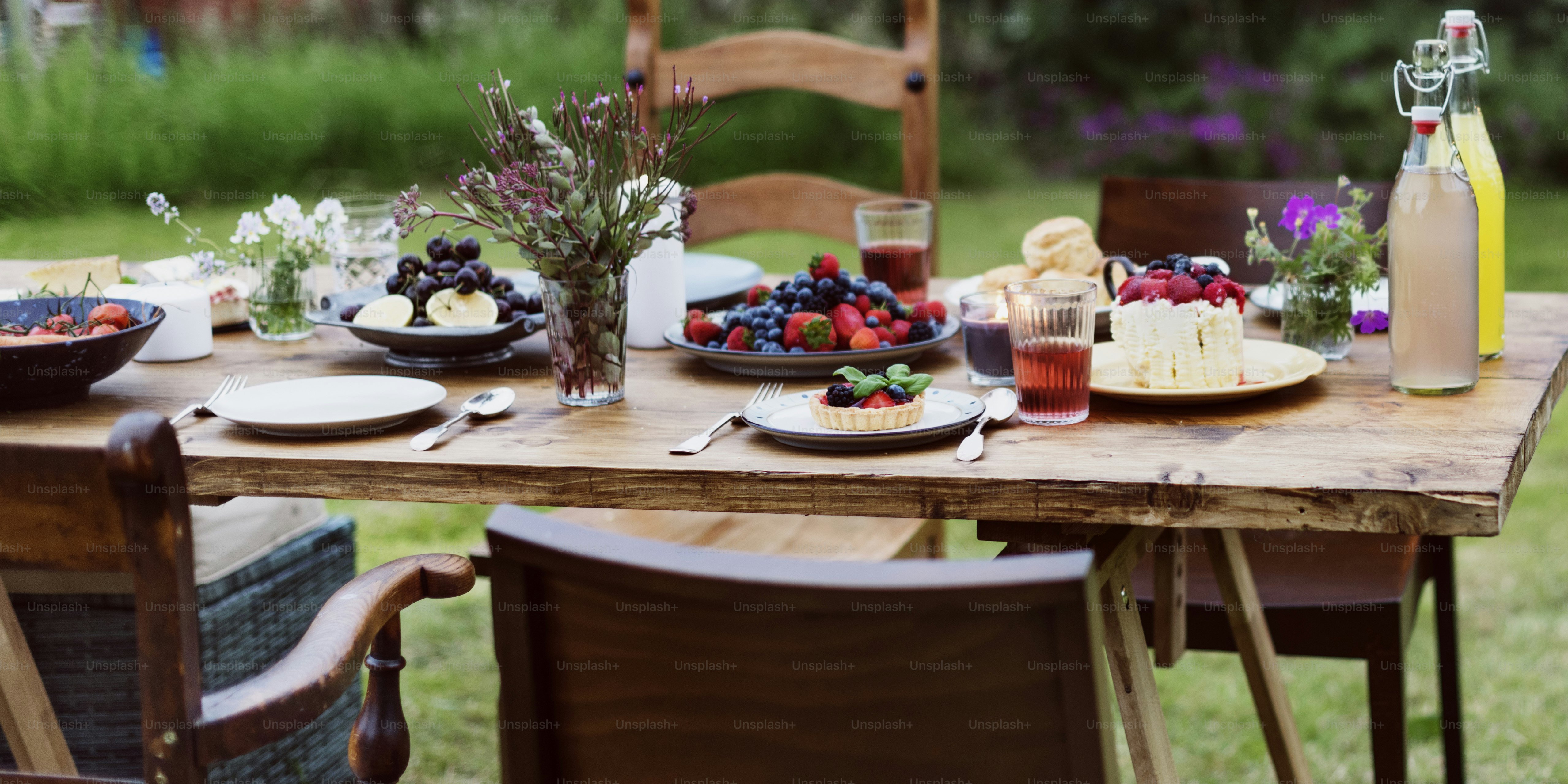 Table Food Lunch Variety Concept