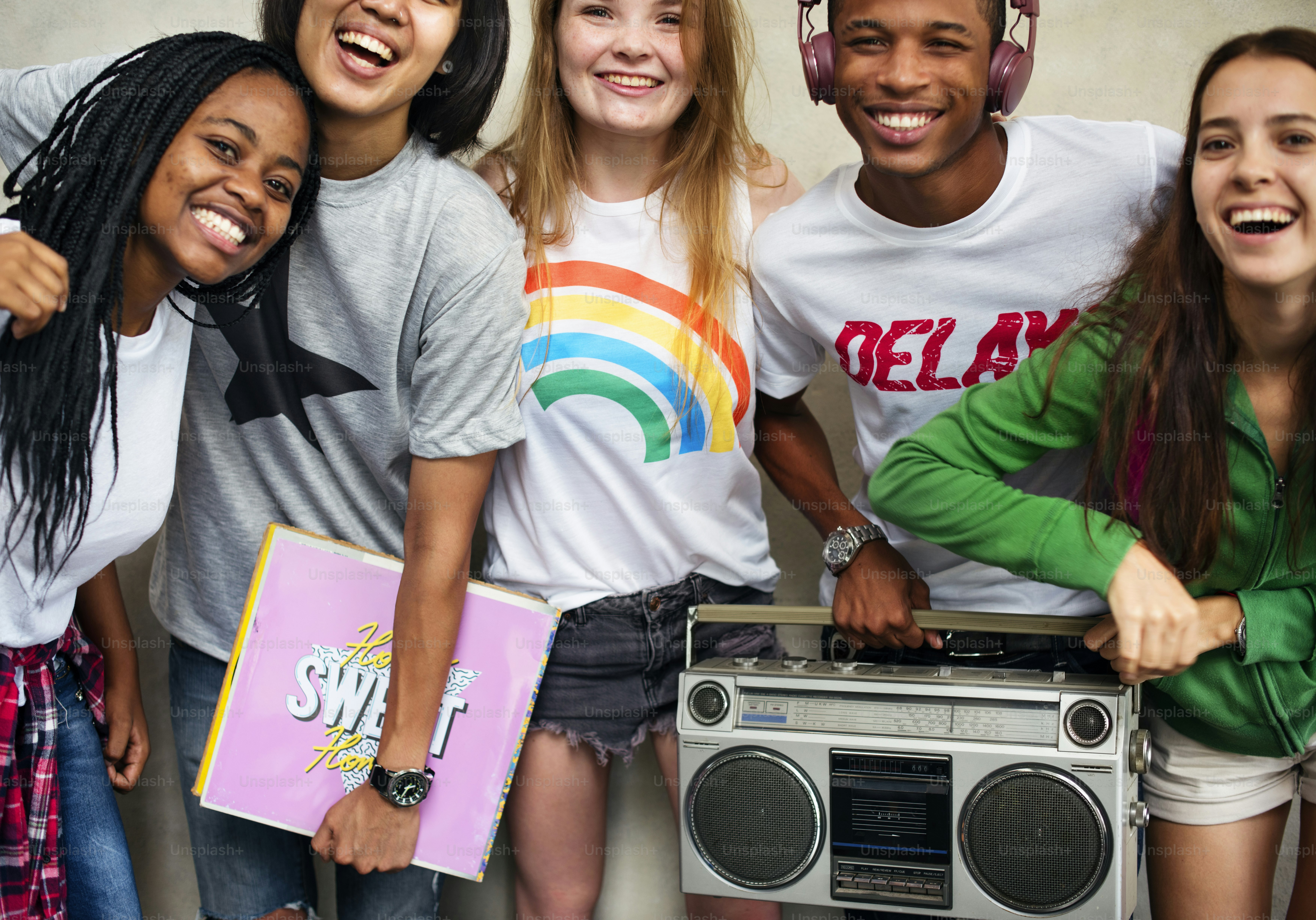 Adolescentes Estilo de Vida Casual Cultura Juvenil Concepto de Estilo