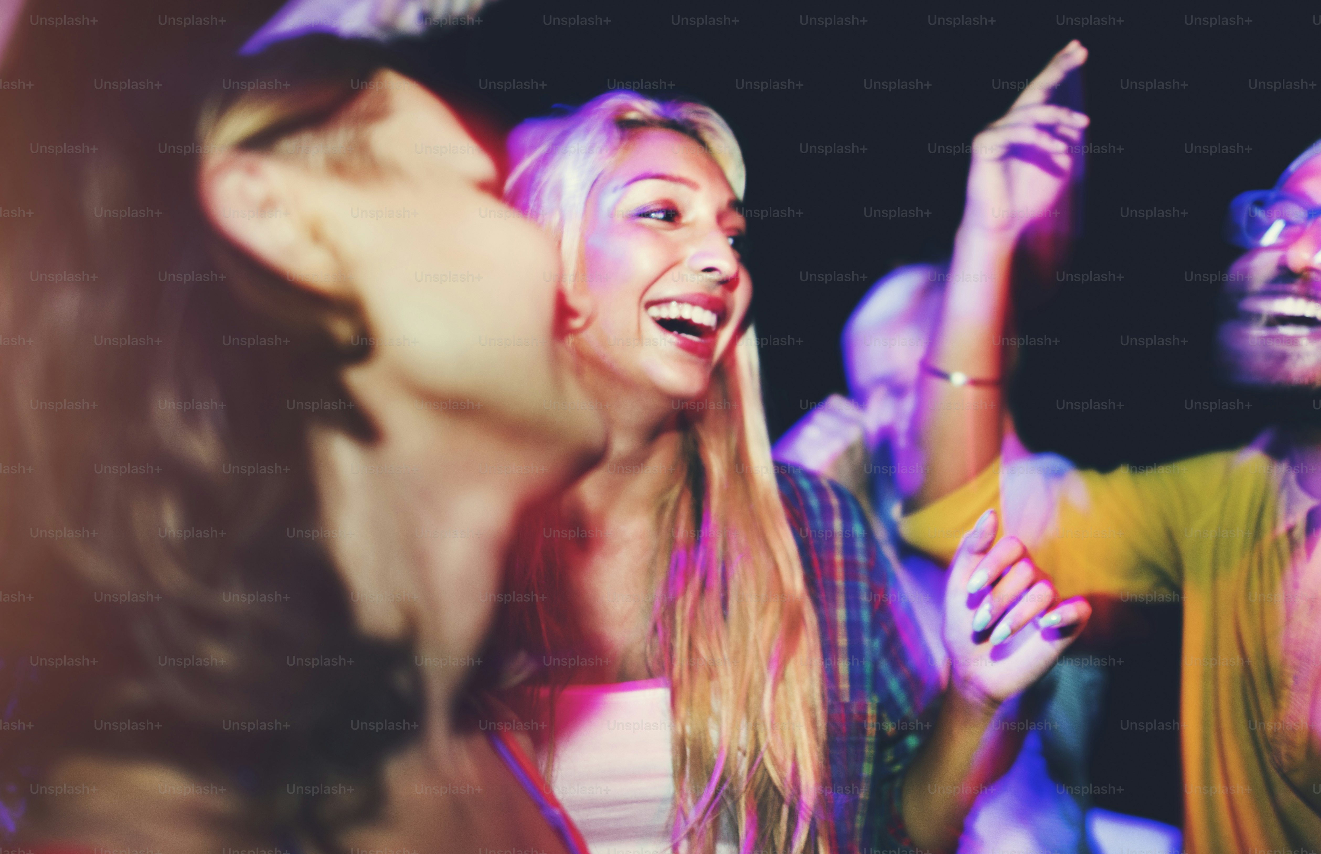 Diverse Ethnic Friendship Party Leisure Happiness Concept