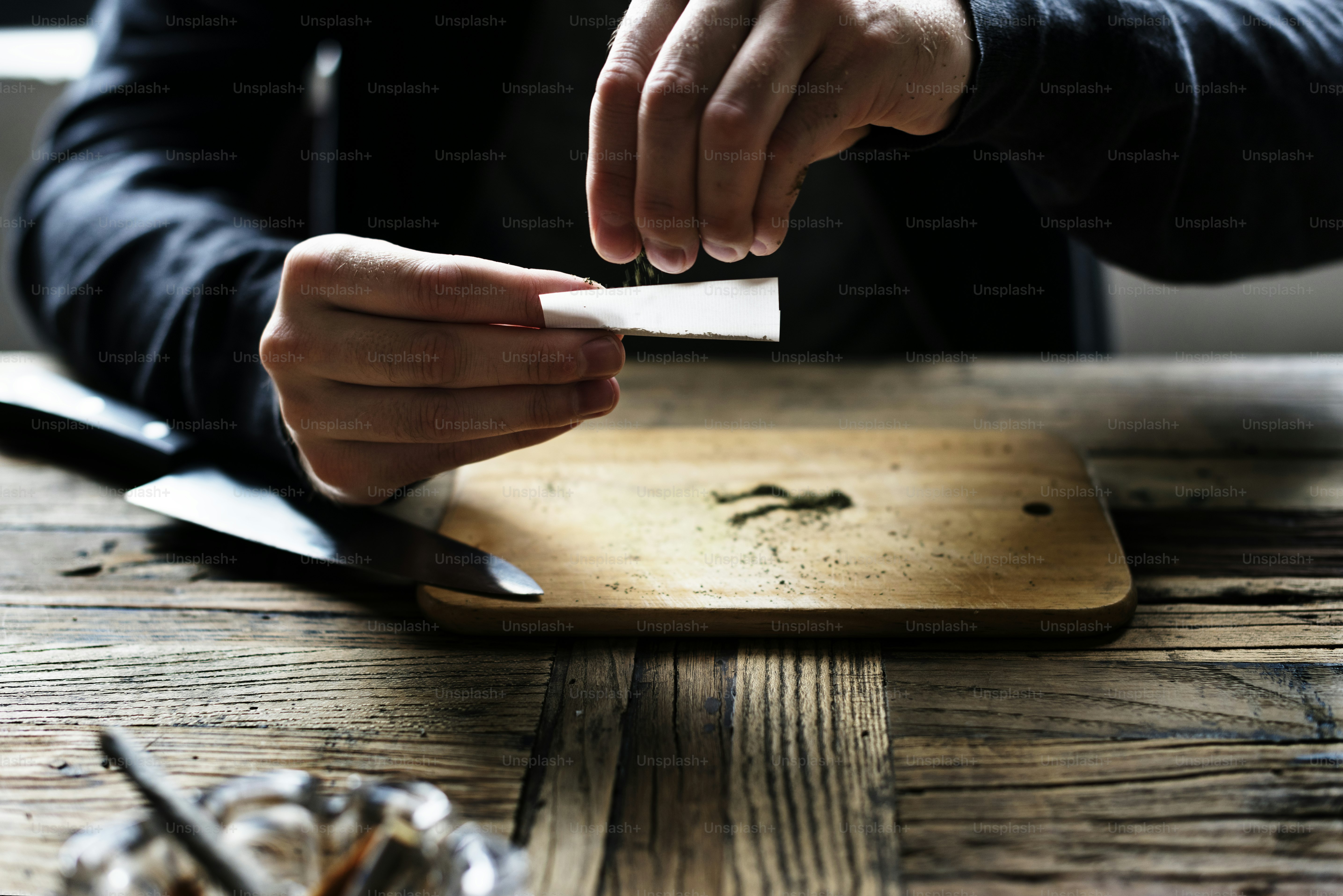 Tabaco para liar a mano nicotina