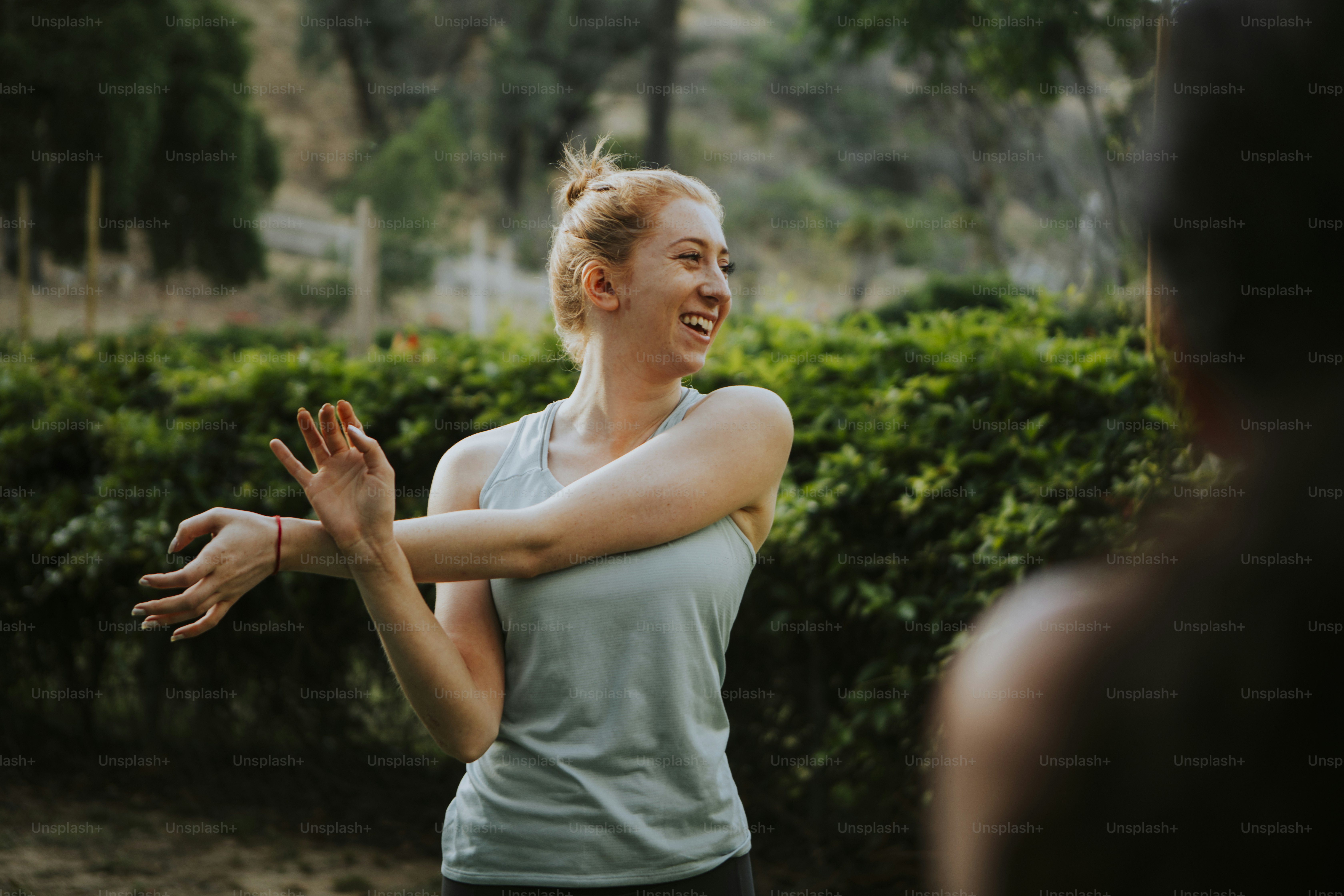 A woman practicing somatic healing through mindful movement, emphasizing
the brain-body connection and relief from stress and anxiety.