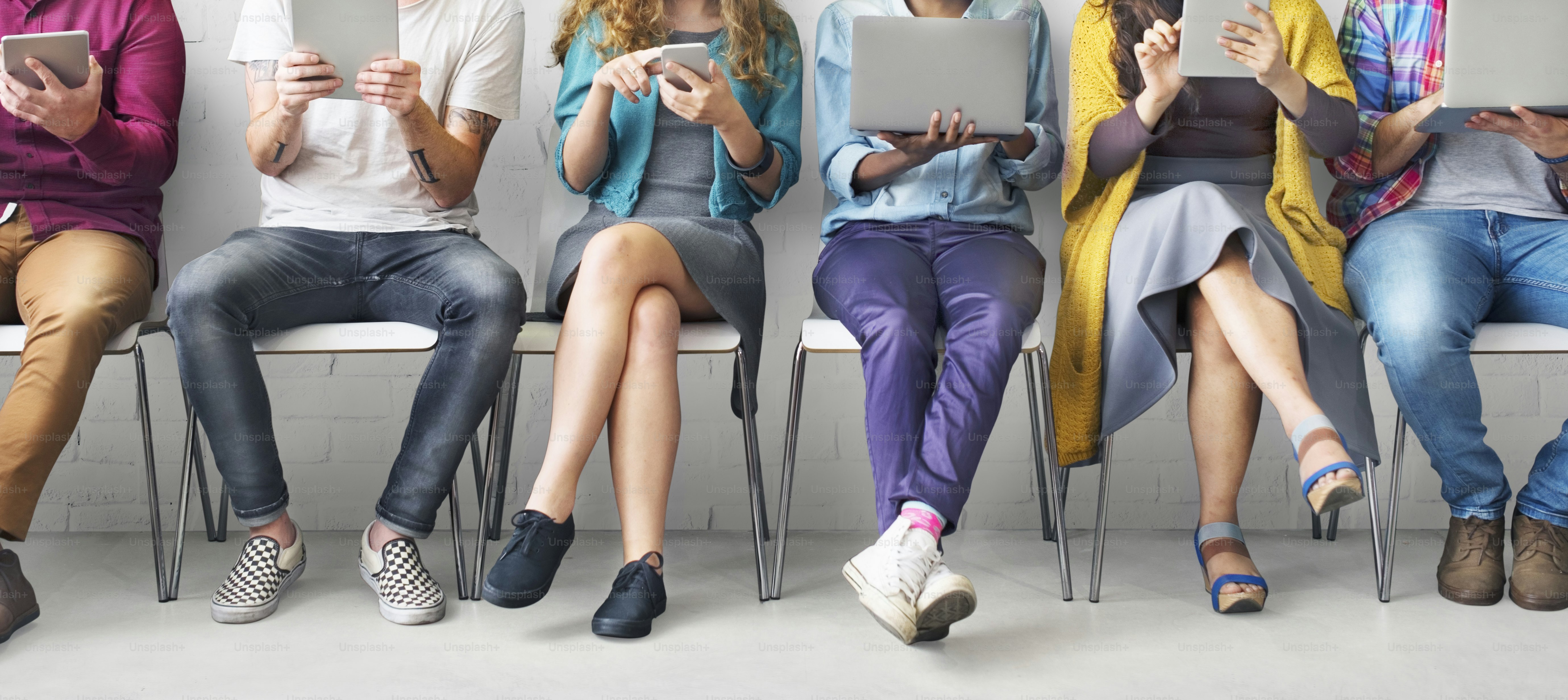 Friends Connection Digital Devices Technology Network Concept