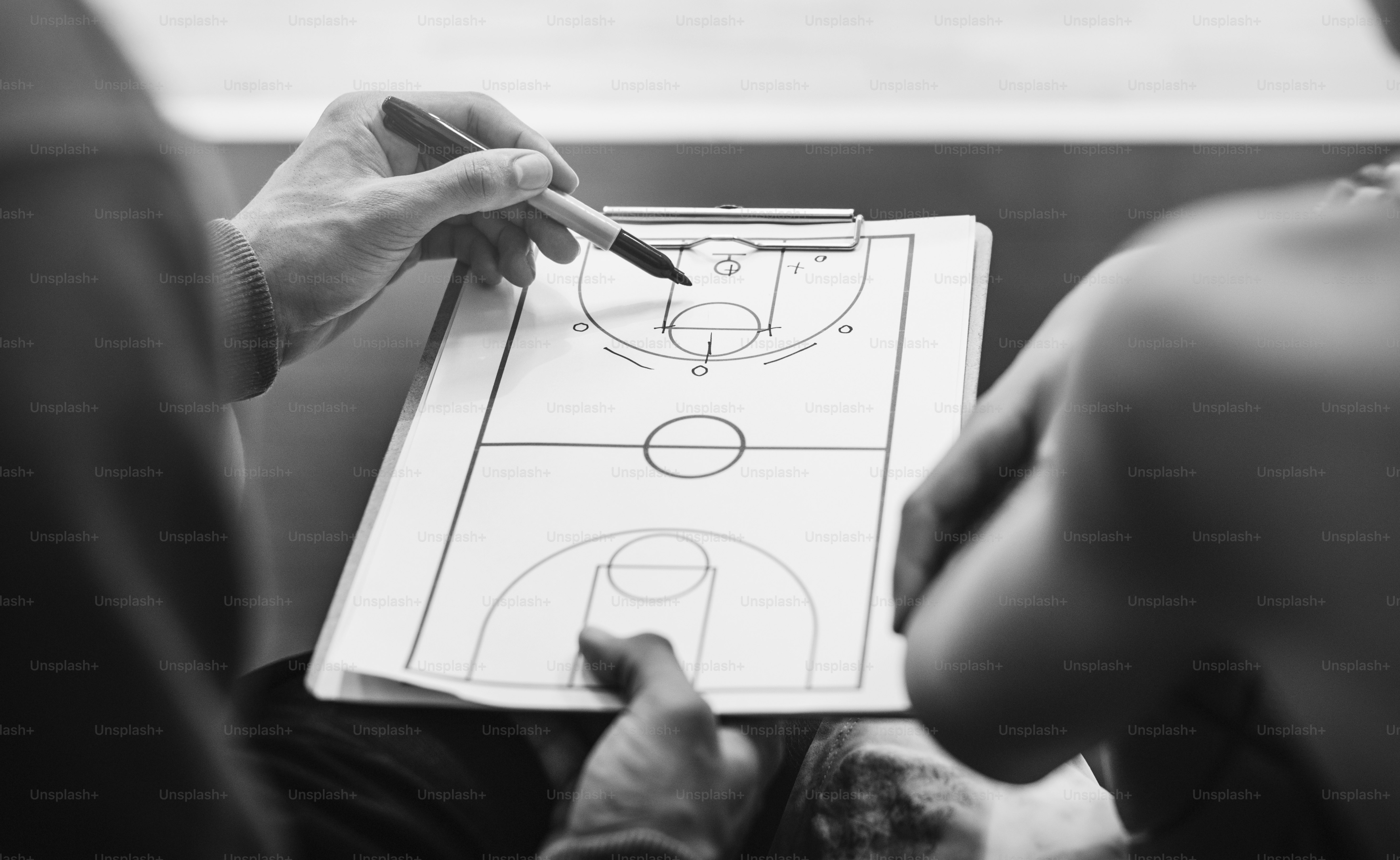 Konsep Taktik Rencana Permainan Olahraga Pemain Bola Basket